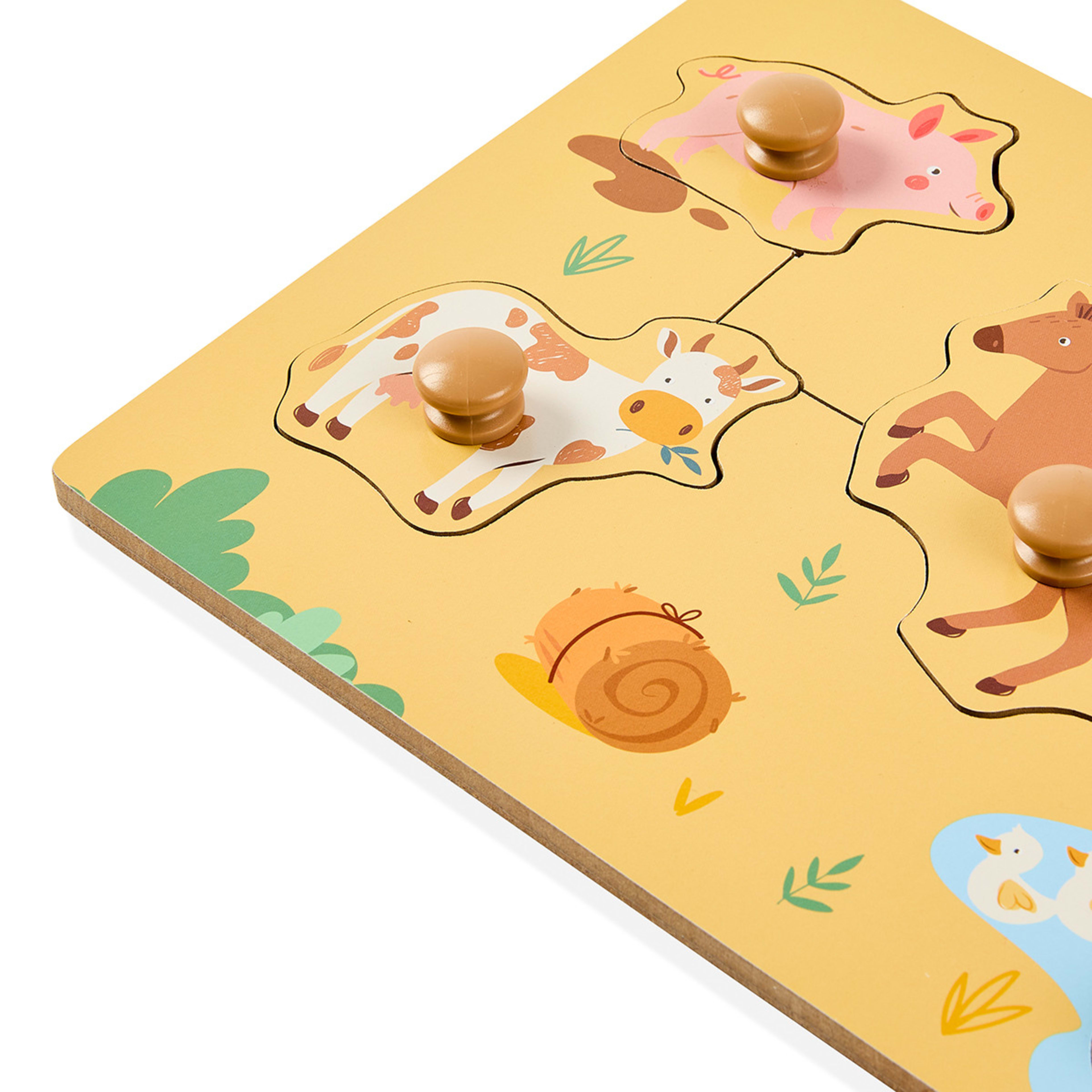 6 Easy Grip Animal Puzzle - Assorted, 6 of 10