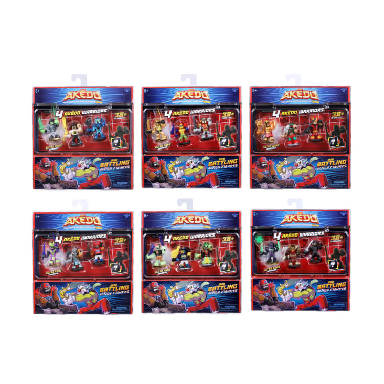 Akedo S1 Ultimate Arcade Warriors Warrior Collector Pack - Assorted - Kmart