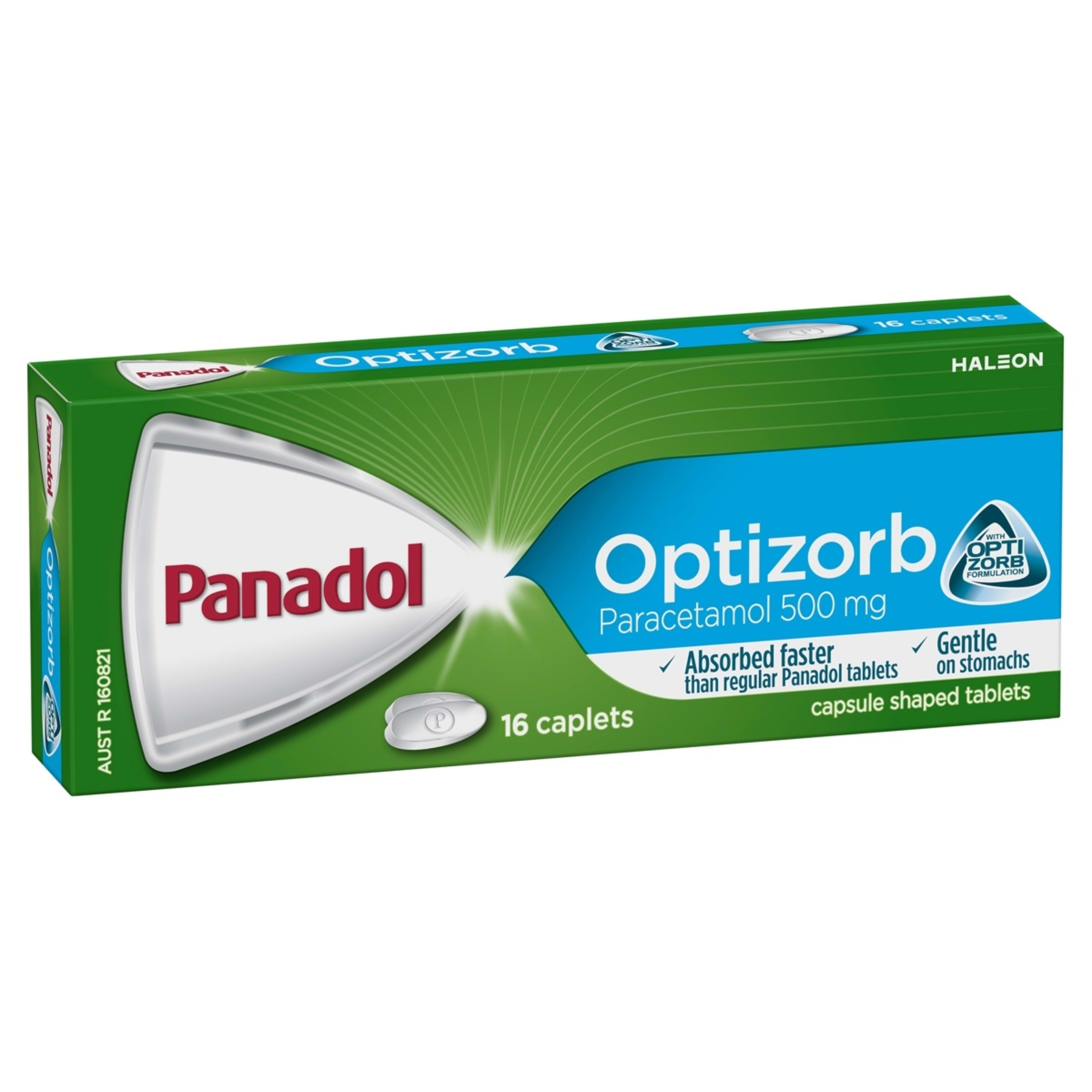 1 16 Pack Panadol Optizorb Paracetamol 500mg, 1 of 9
