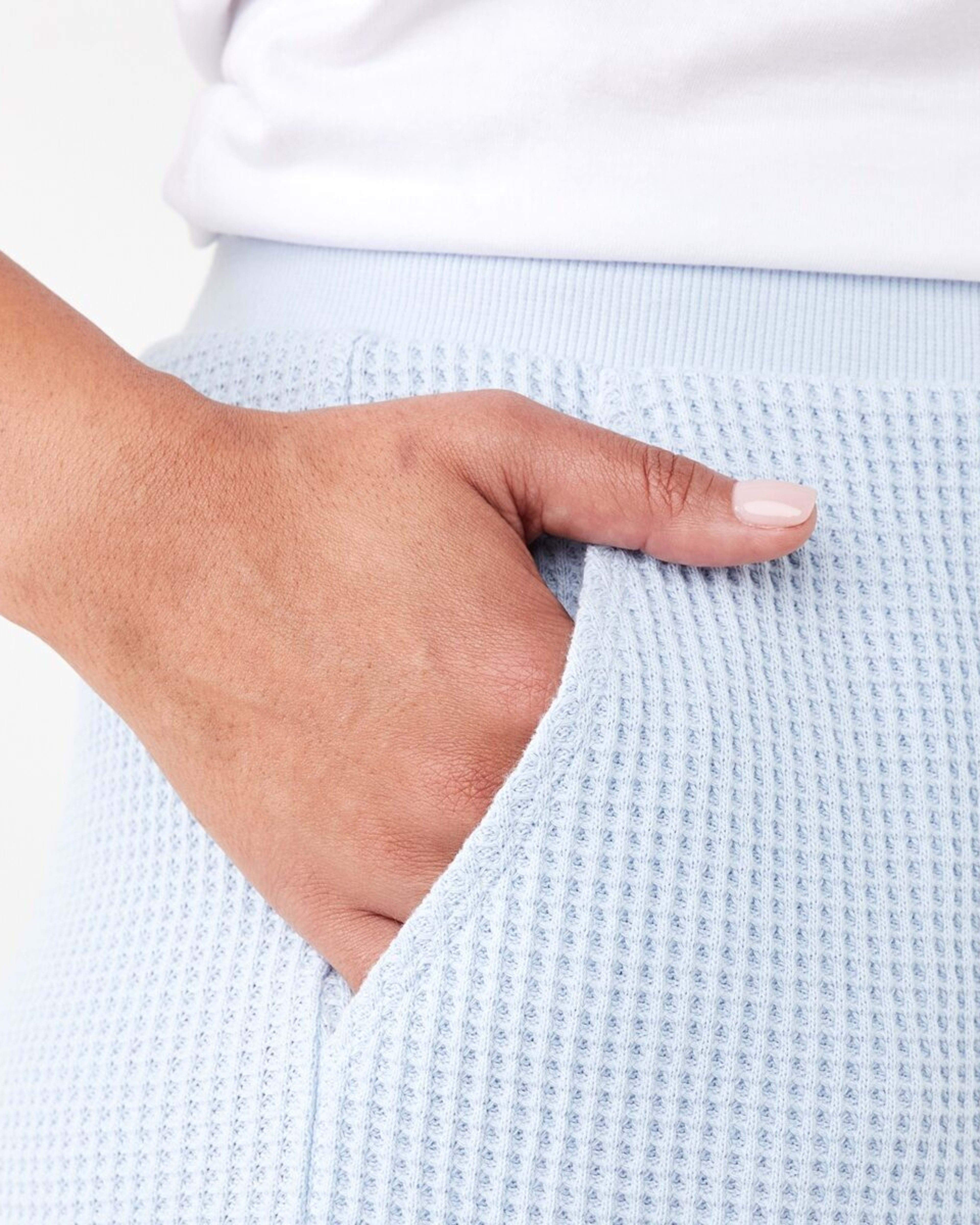 5 Waffle Leisure Shorts Blu Skyway, 5 of 6
