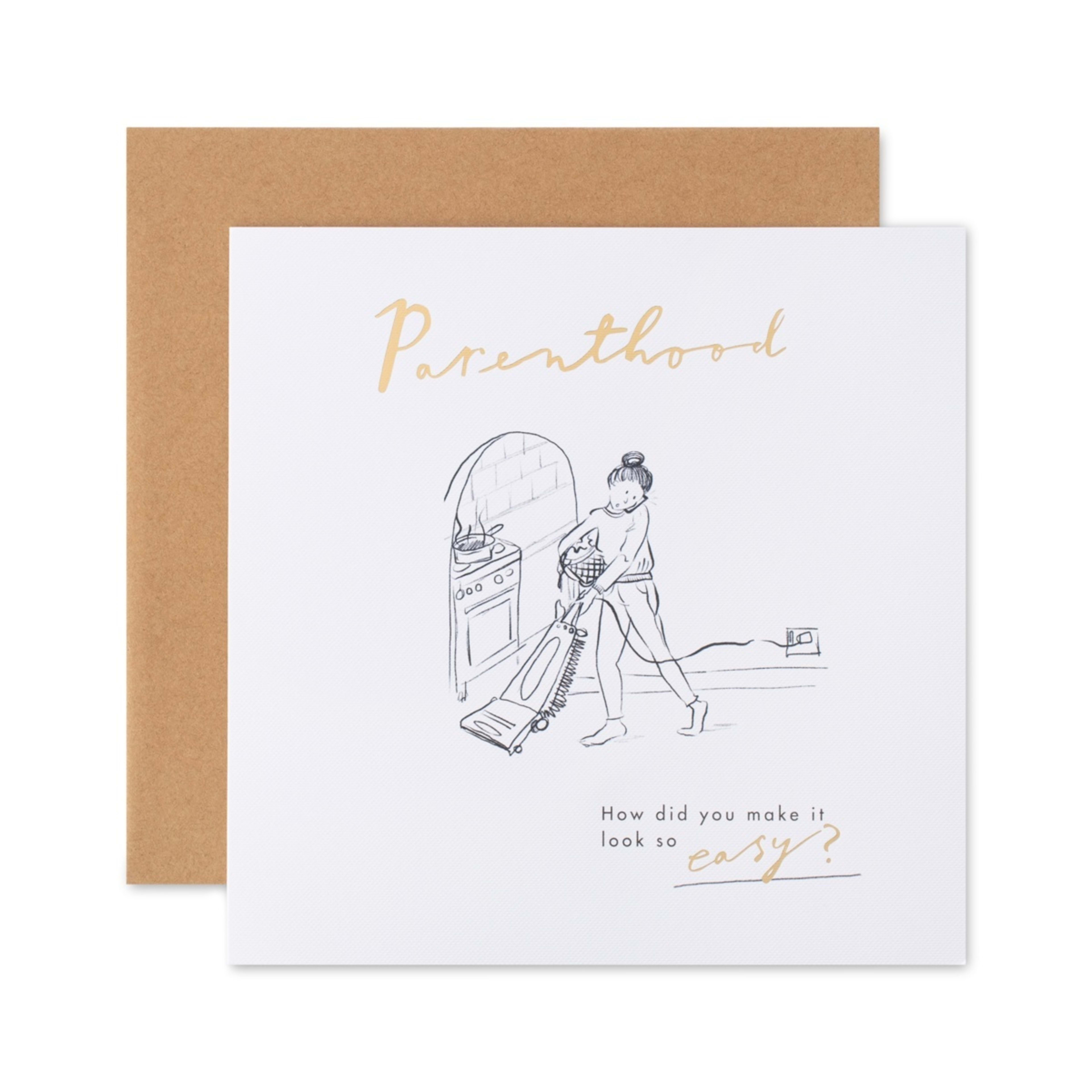 1 Hallmark Mother's Day Card - Parenthood, How Did You Make It Look So Easy?