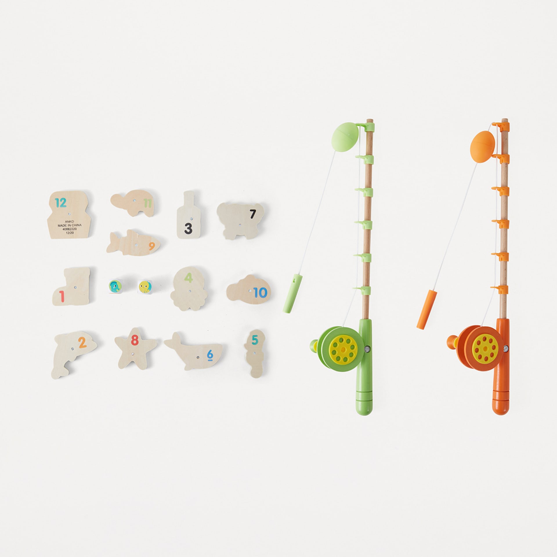 Wooden Fishing Set Kmart