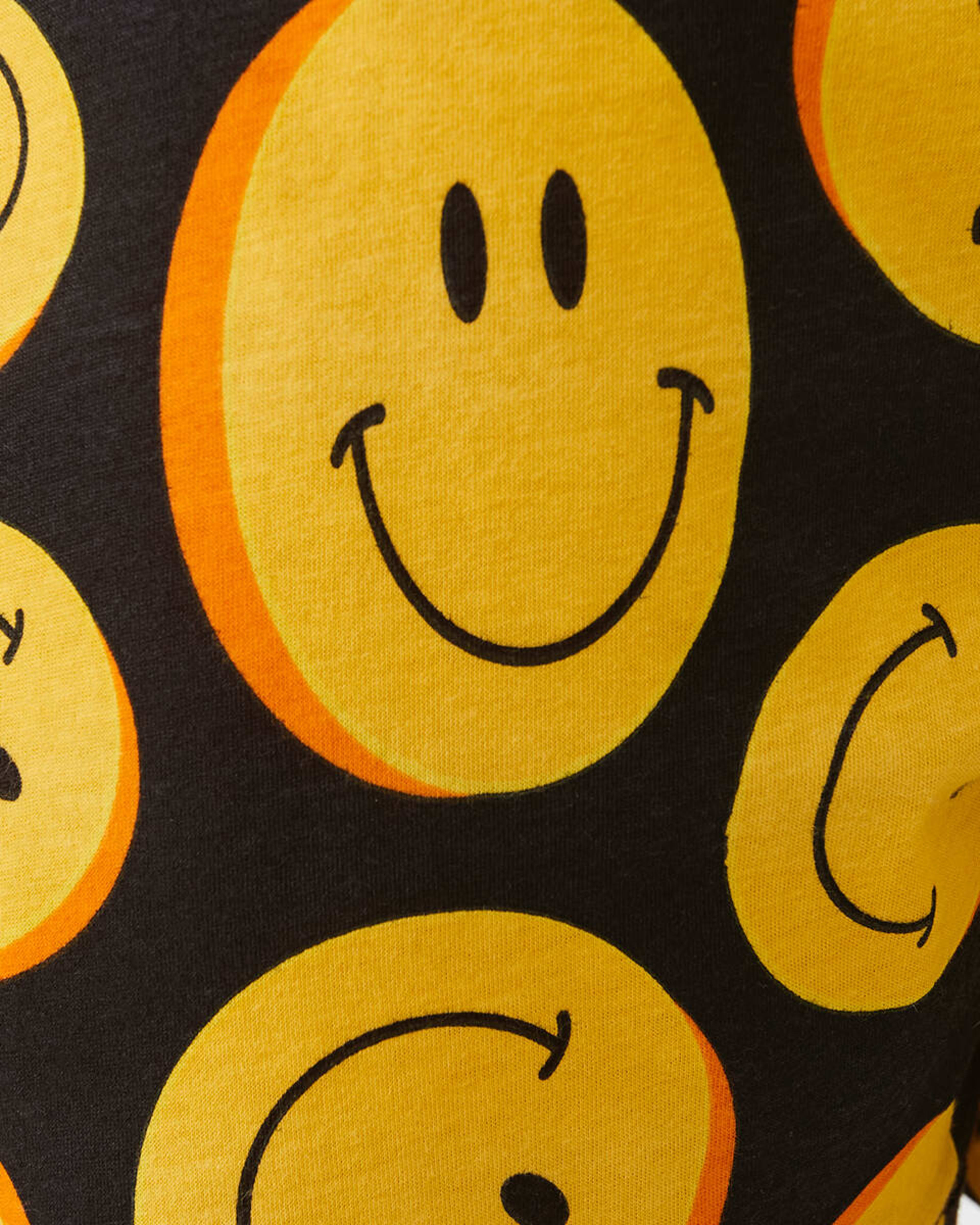 5 Printed Jersey Boxers Smiley Faces, 5 of 5