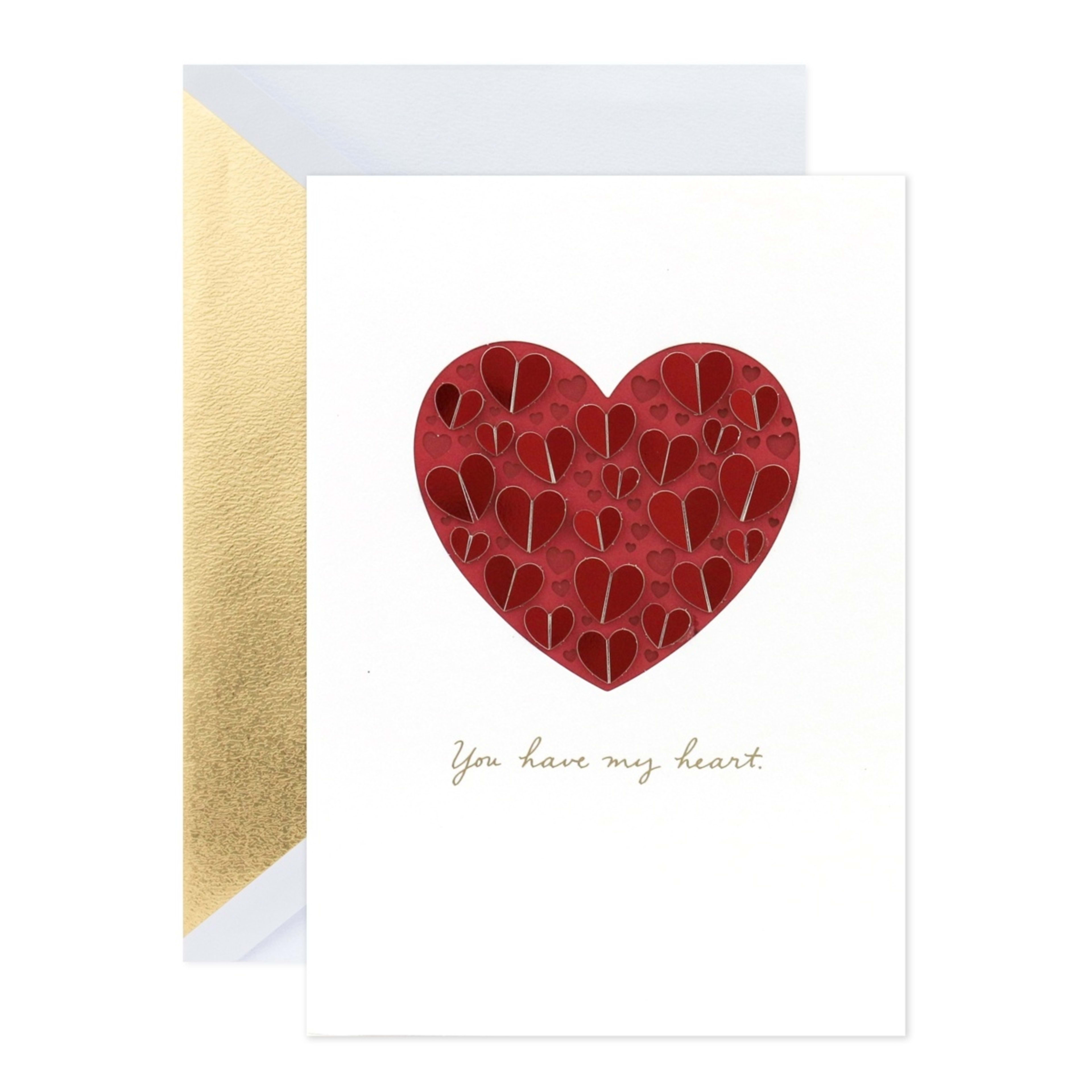 1 Hallmark Signature Love Card - You Have My Heart