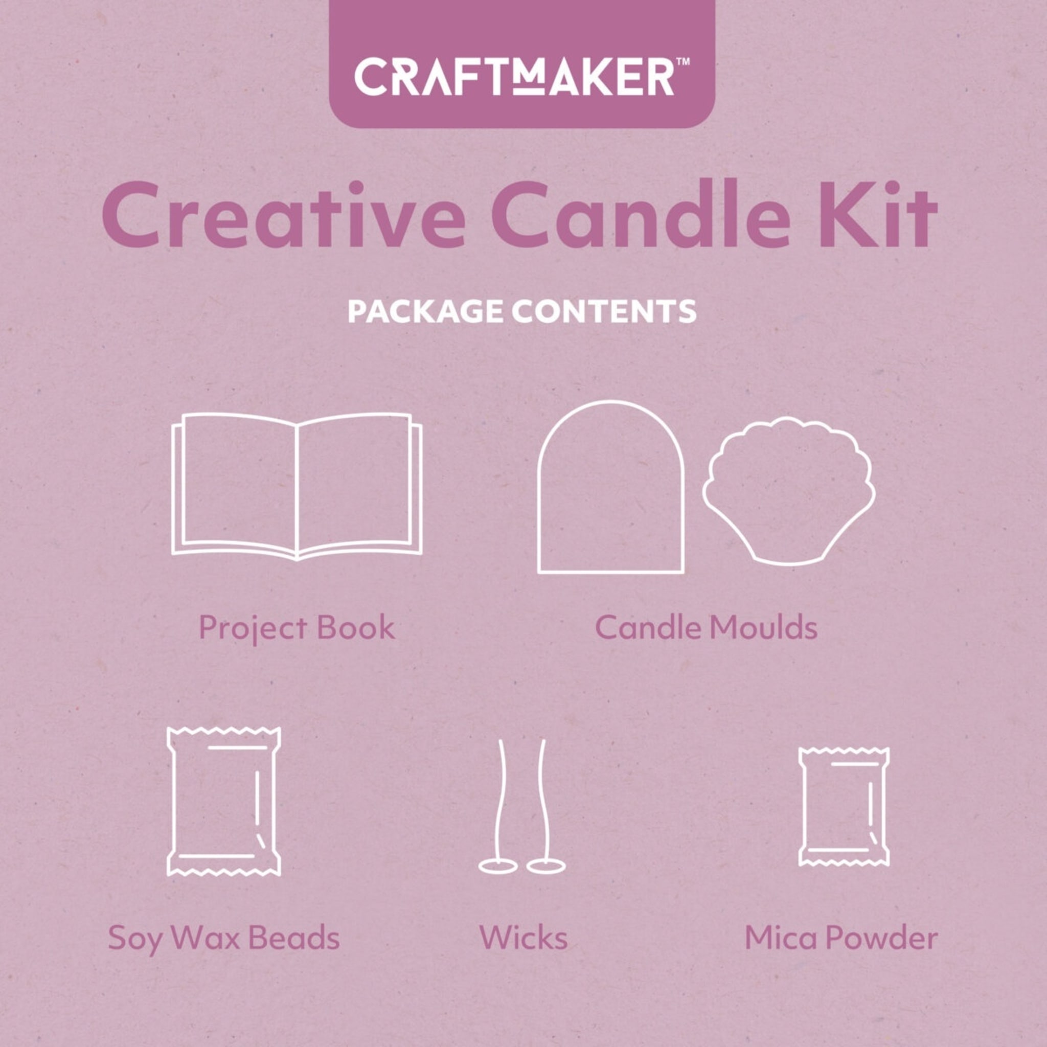 Craft Maker Creative Candle Kit - Kmart