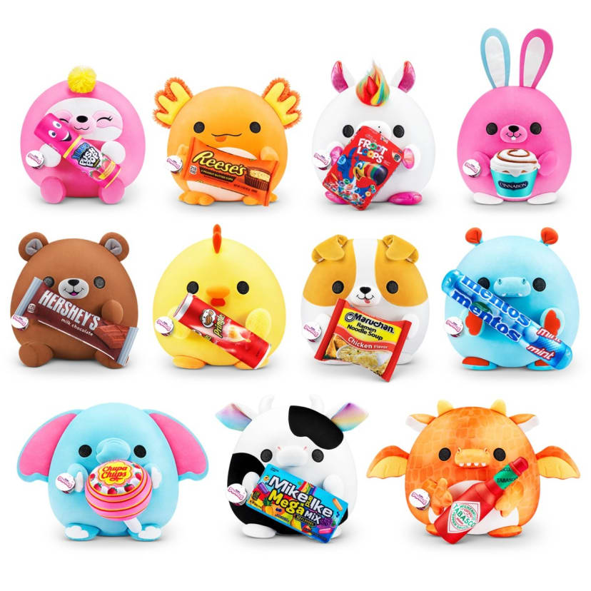 Zuru Snackles Super Sized Plush Toy Assorted Kmart