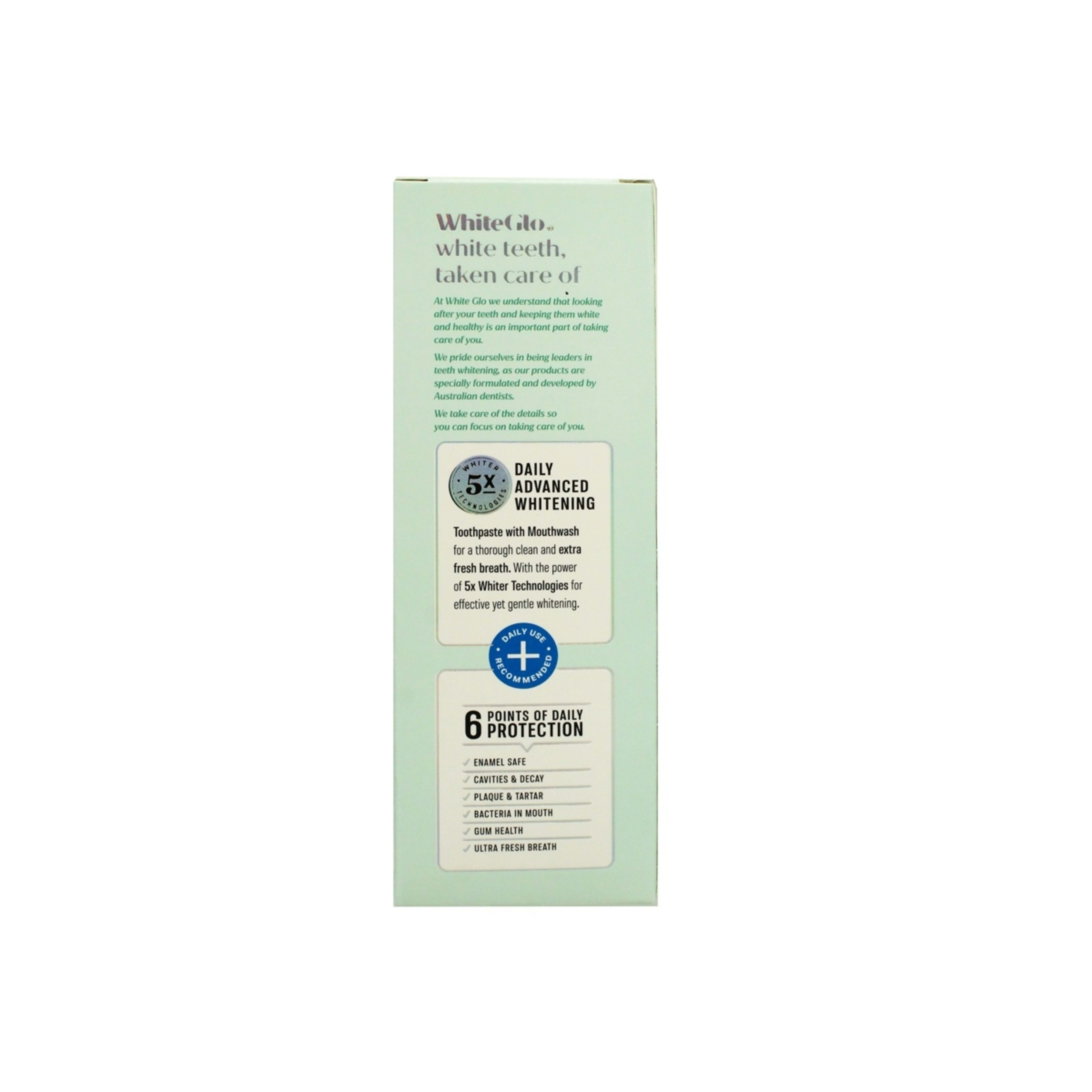 2 White Glo Ultra Fresh Whitening Toothpaste with Mouthwash 115g - Mouthwash Gel, 2 of 2