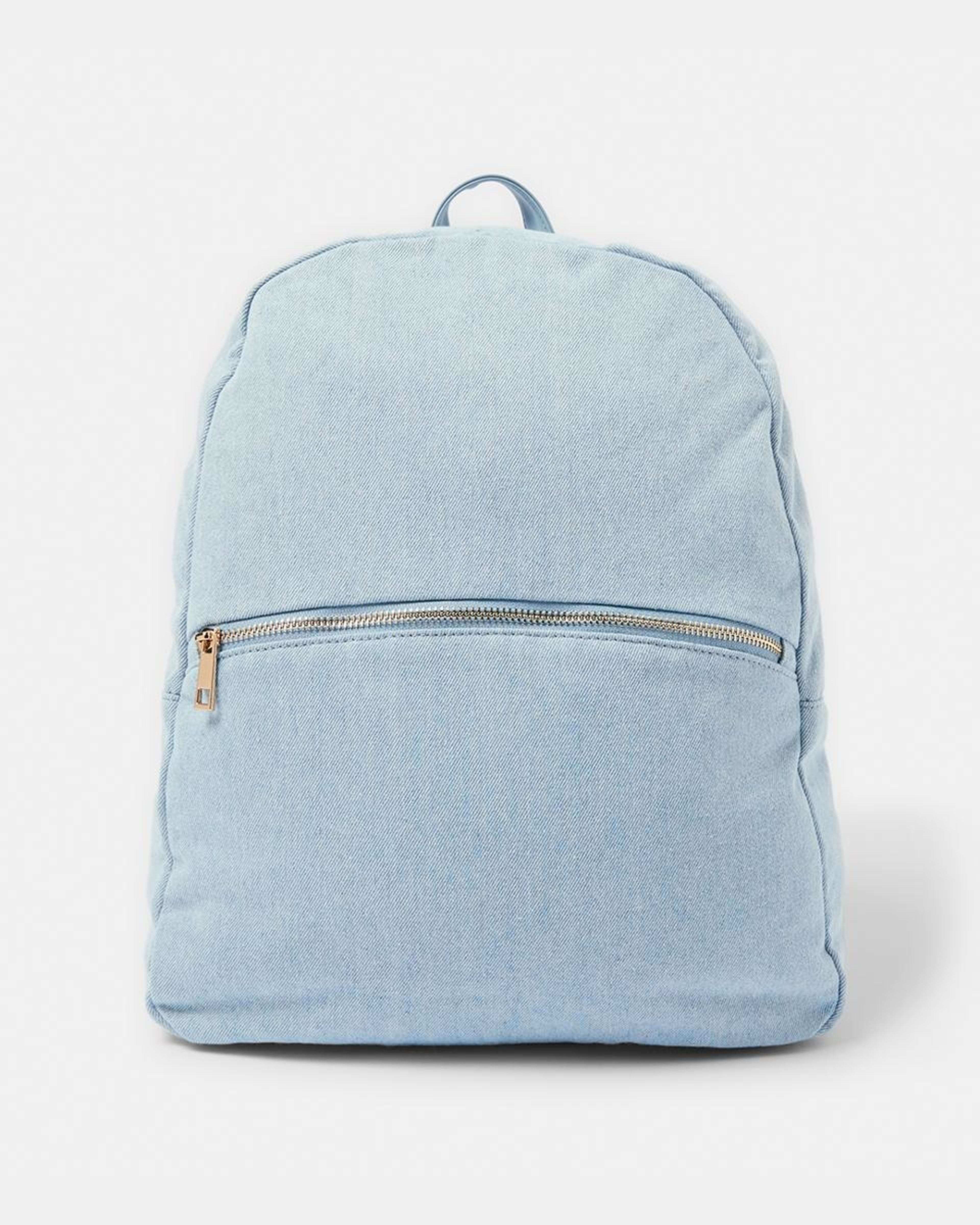Printed Canvas Backpack Kmart
