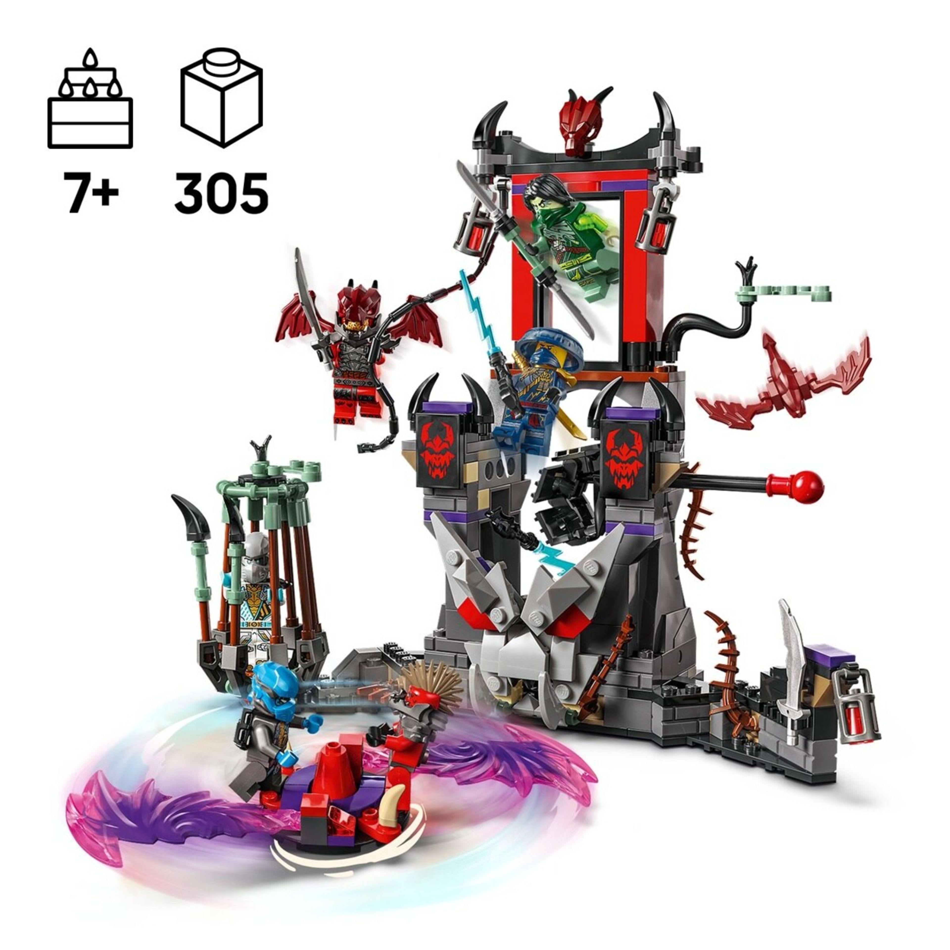 4 LEGO NINJAGO Dragonian Storm Village 71841, 4 of 10