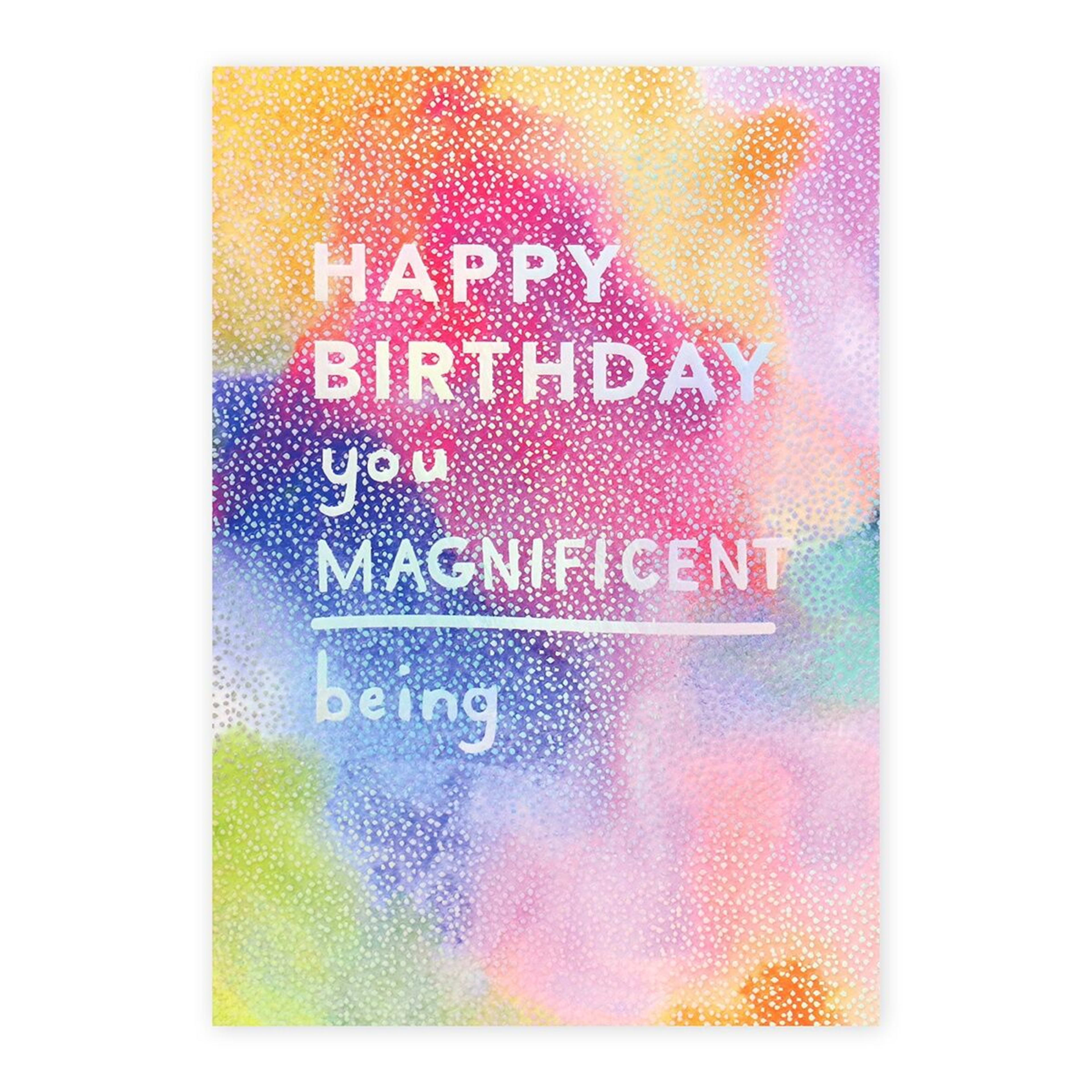 3 Connections from Hallmark Birthday Card - Magnificent Being, 3 of 3