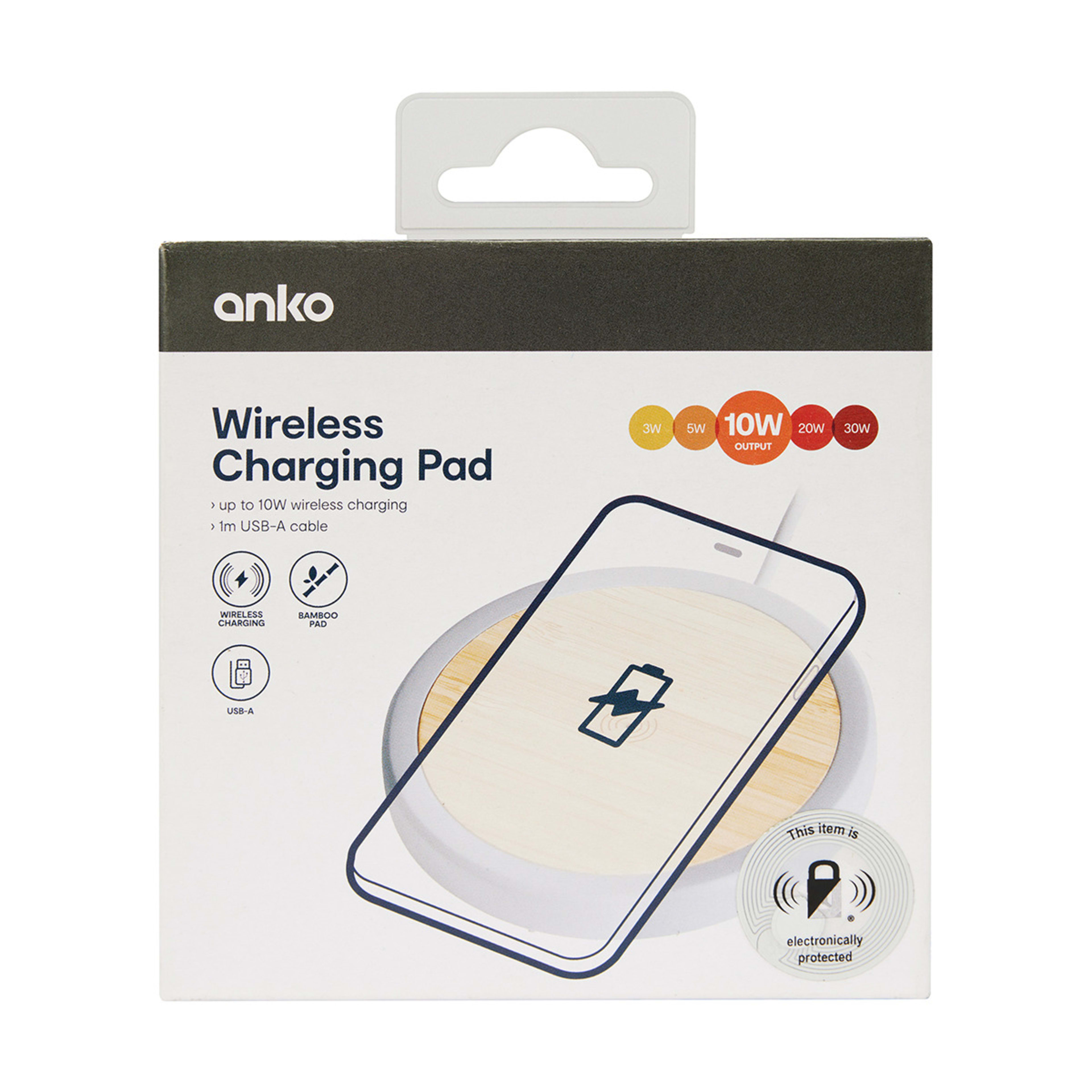 Limestone Wireless Charger 10W Kmart