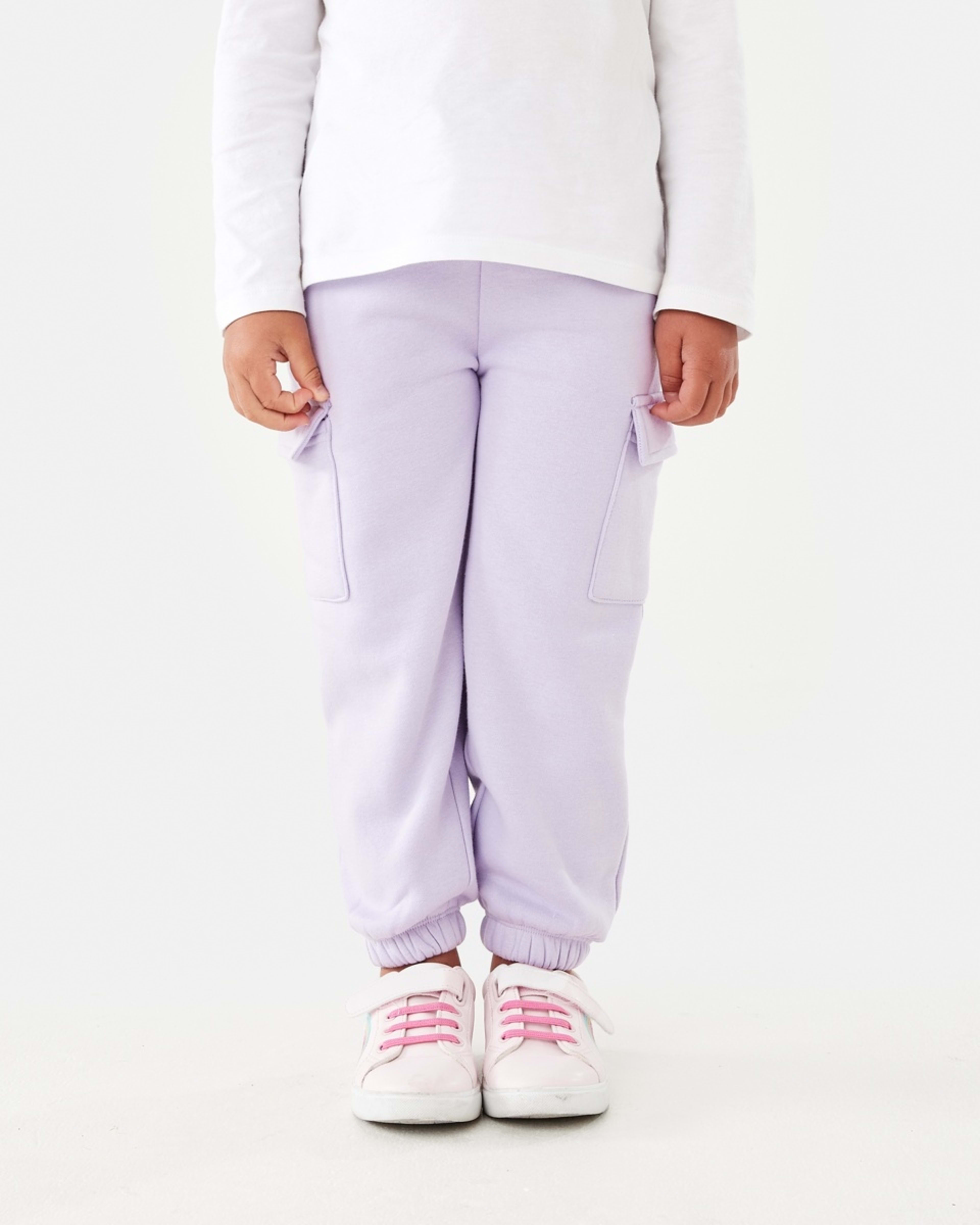 1 Cargo Trackpants Pst Purple