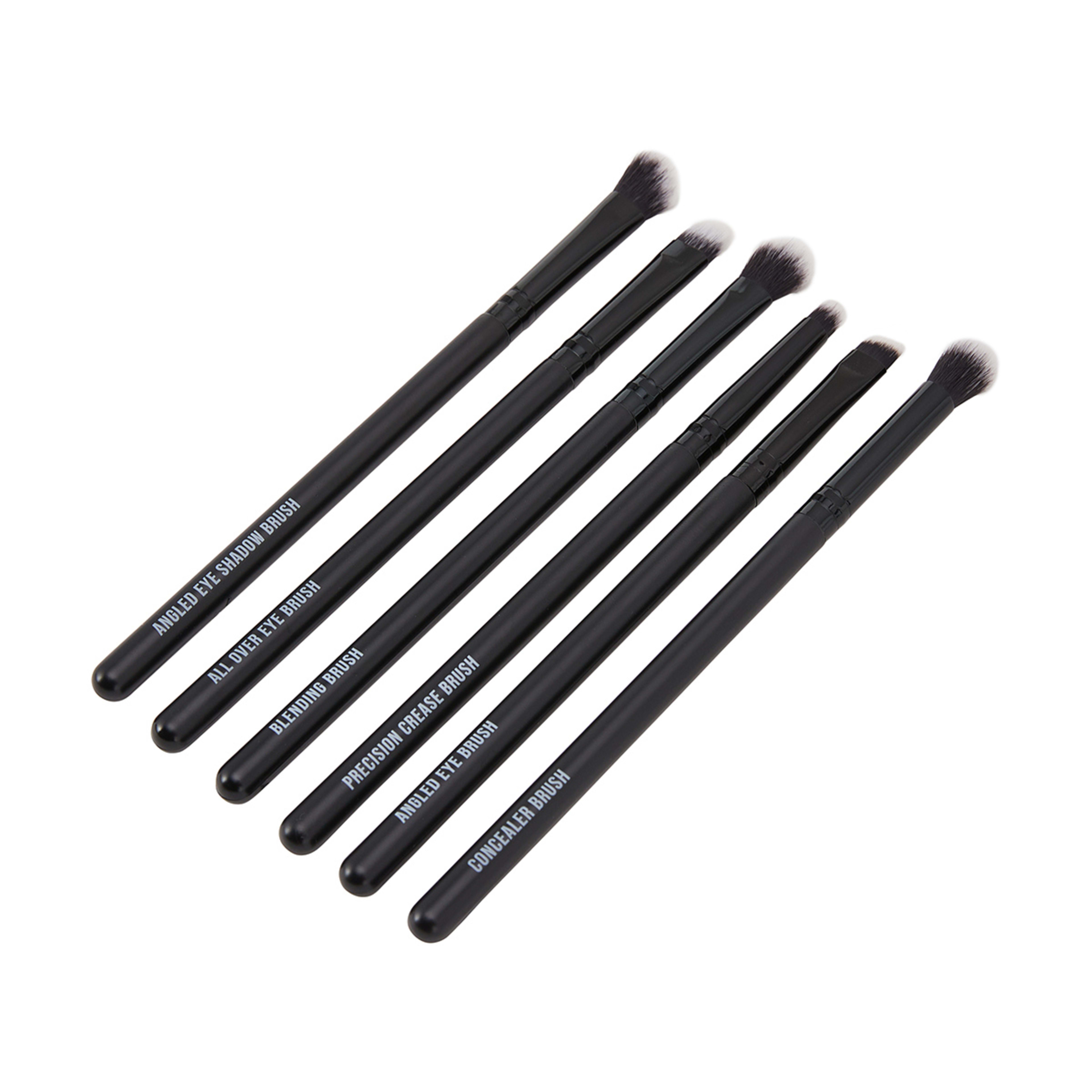 OXX Cosmetics Eyes Makeup Brush Set Black Kmart