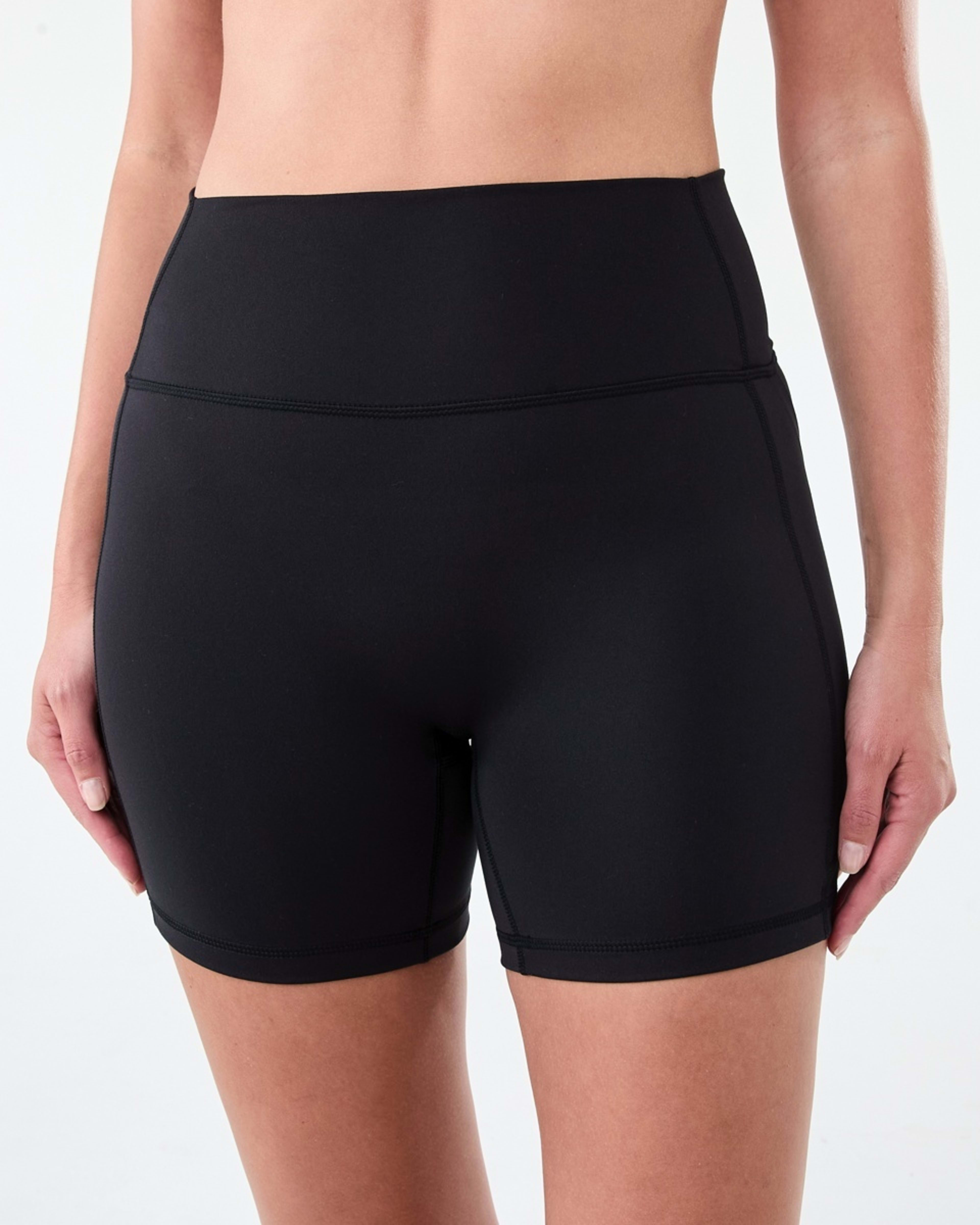1 Active Womens Ultrasoft Shorts Black, 1 of 6