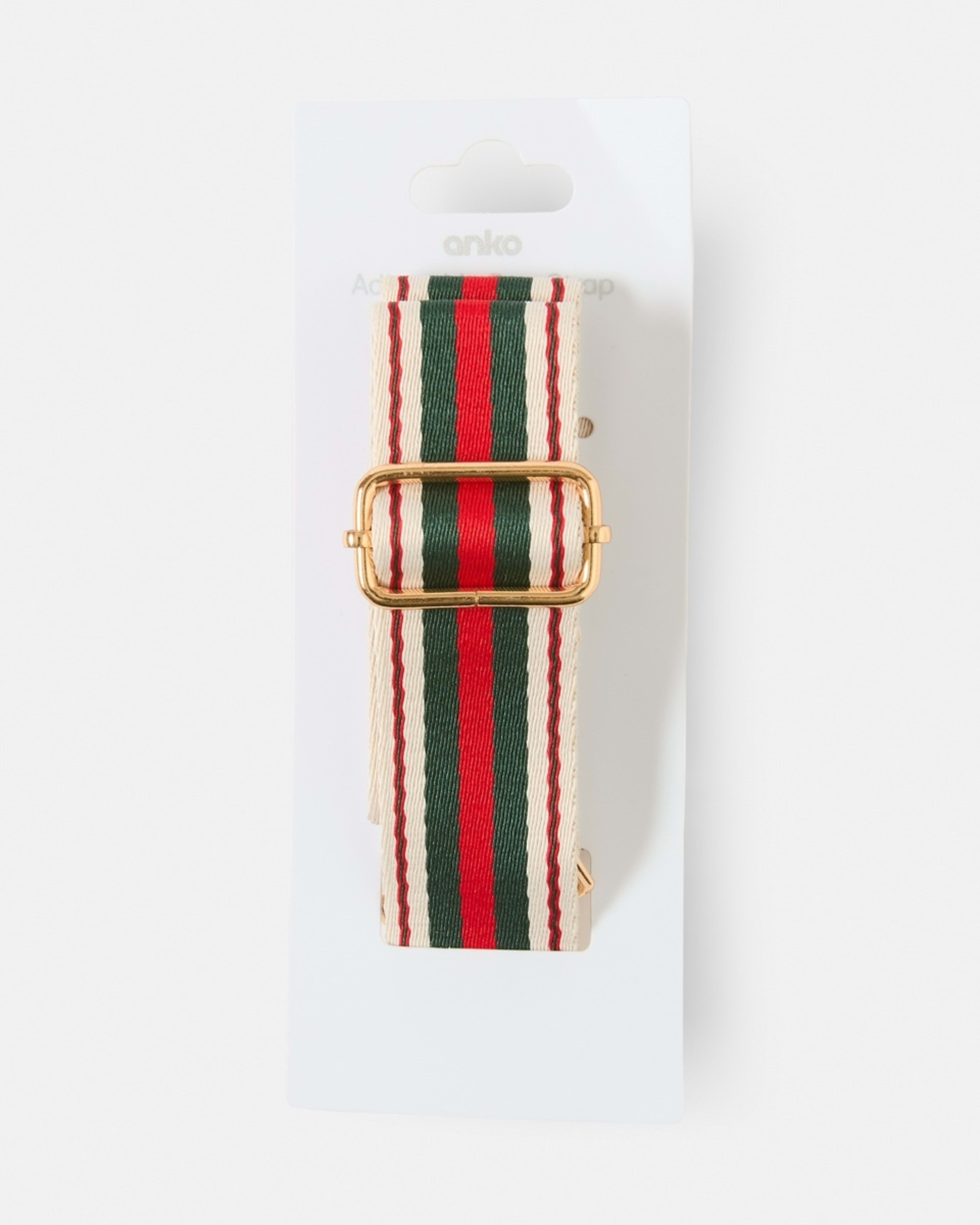 4 Bag Strap RED STRIPE, 4 of 4