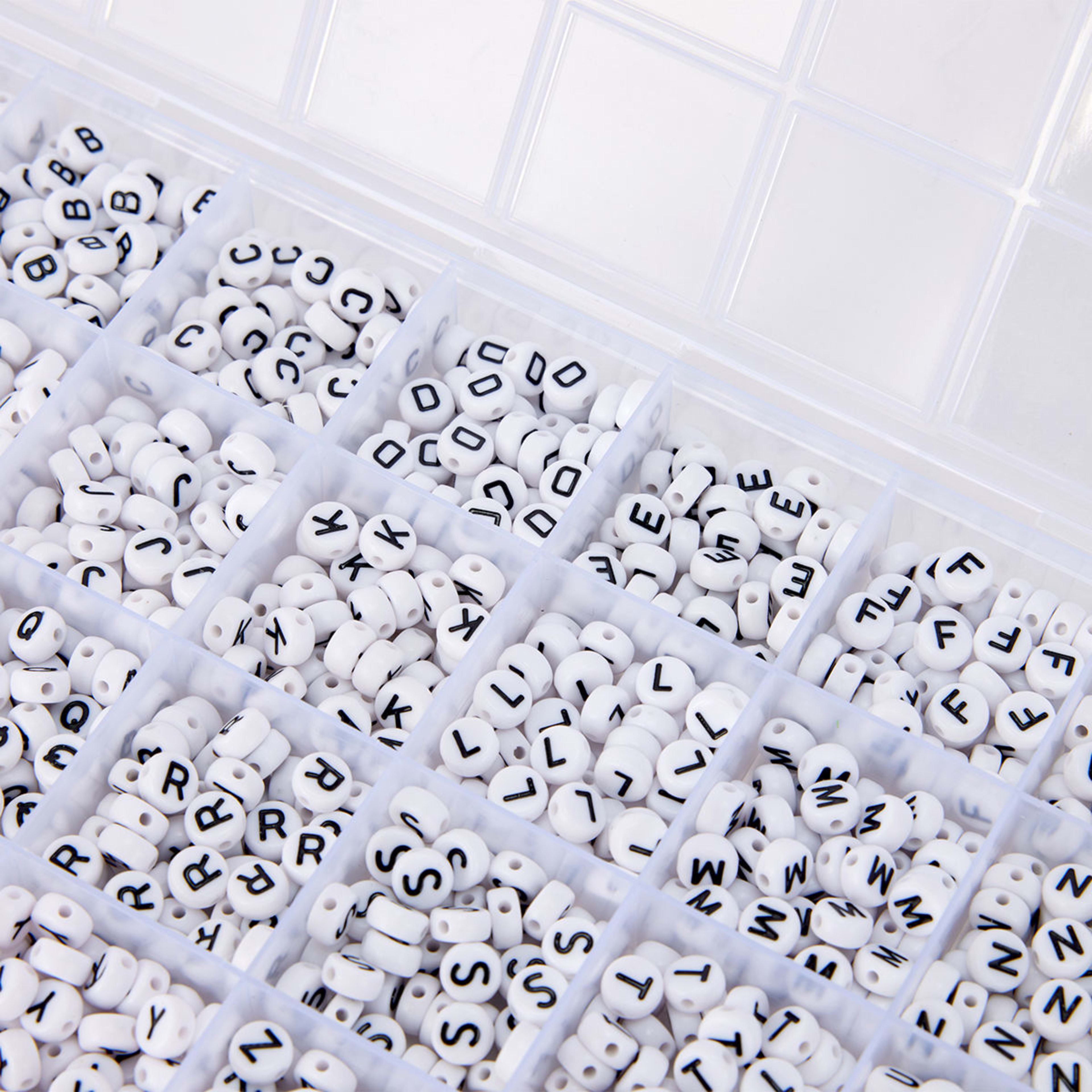 6 26 Pack Alphabet Beads Set, 6 of 7