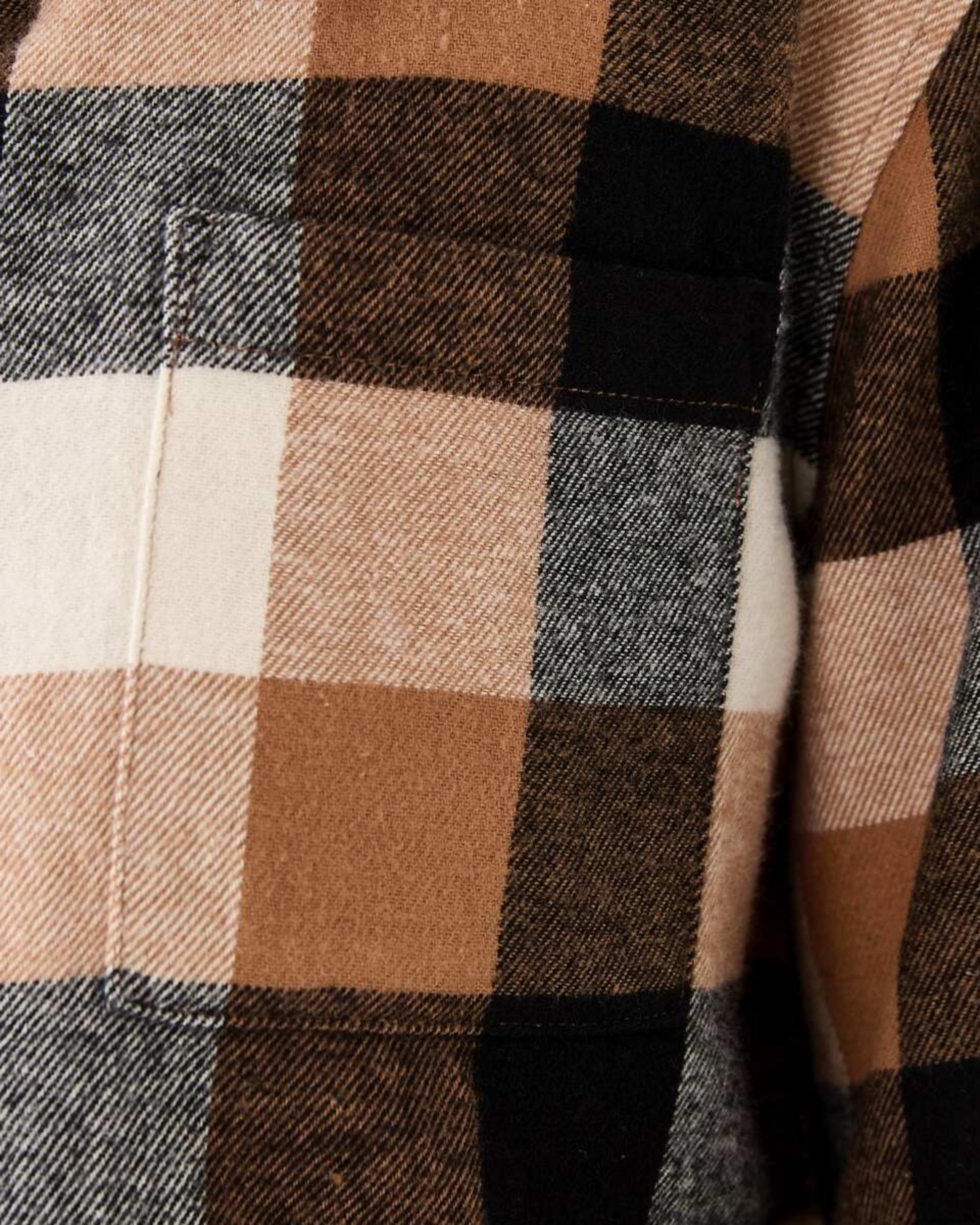 6 Yarn Dyed Flannel Shirt Three Tone Buffalo Check, 6 of 10