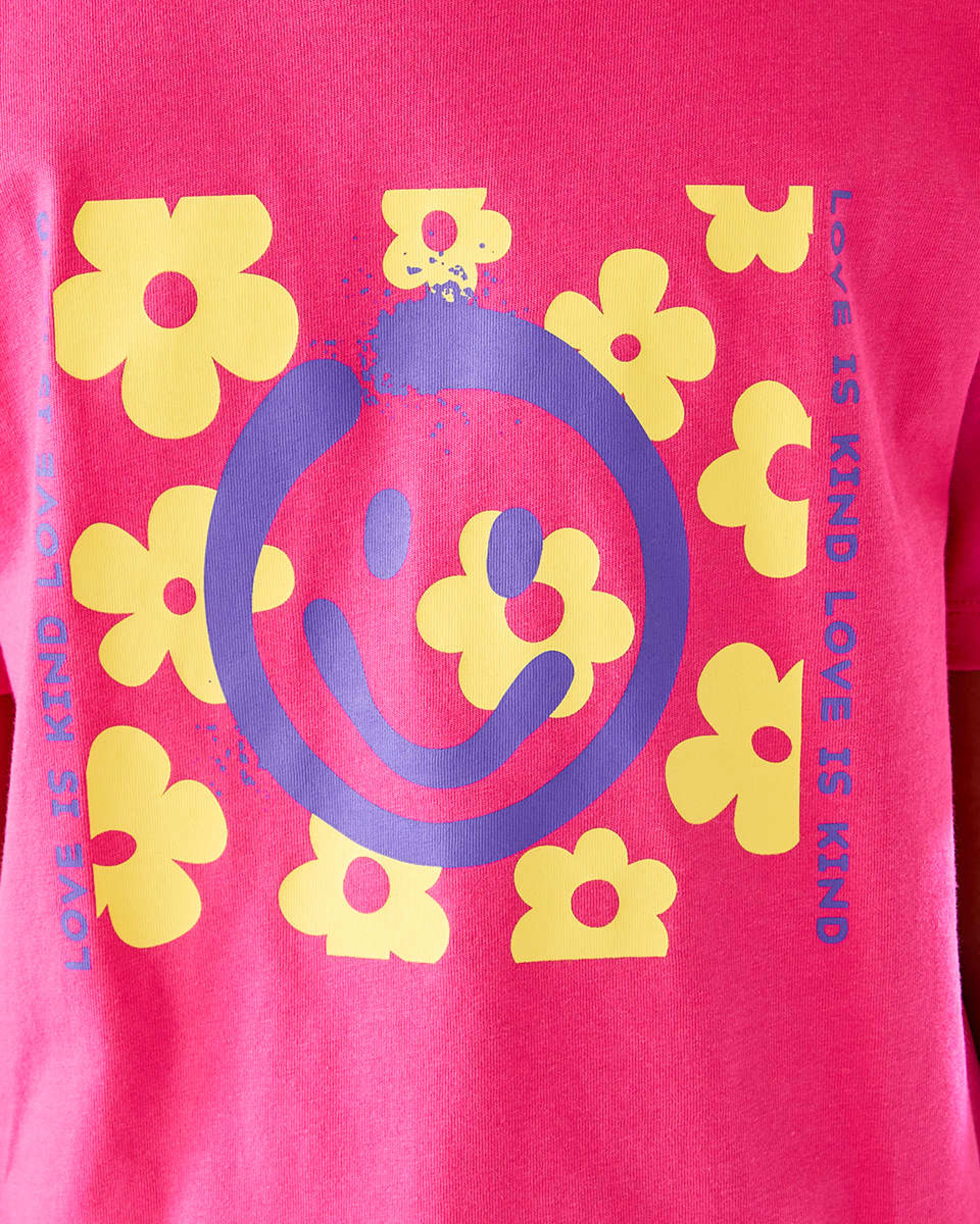 4 Short Sleeve Print T-shirt Peace, 4 of 8