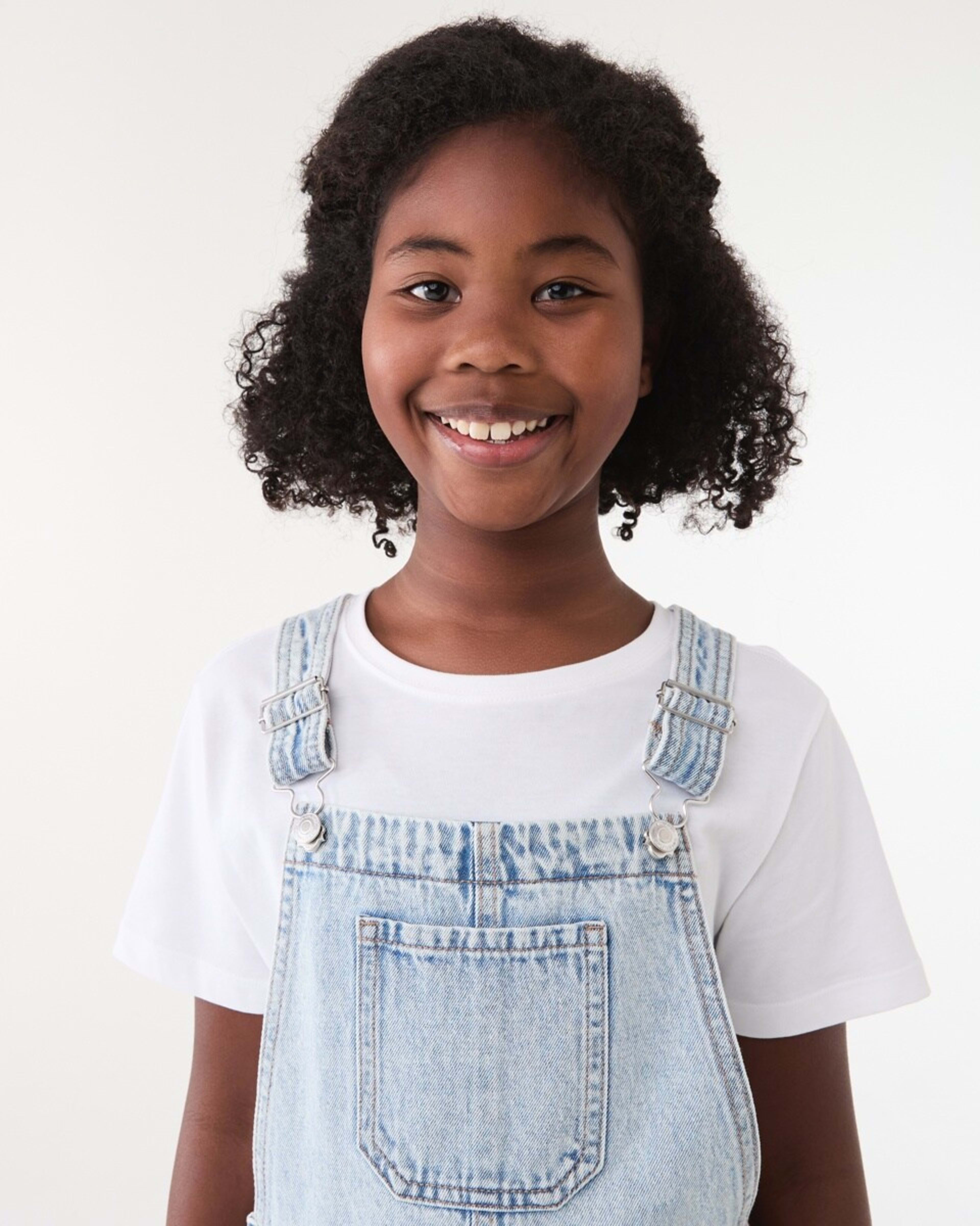 3 Denim Dungarees LIGHT WASH, 3 of 8