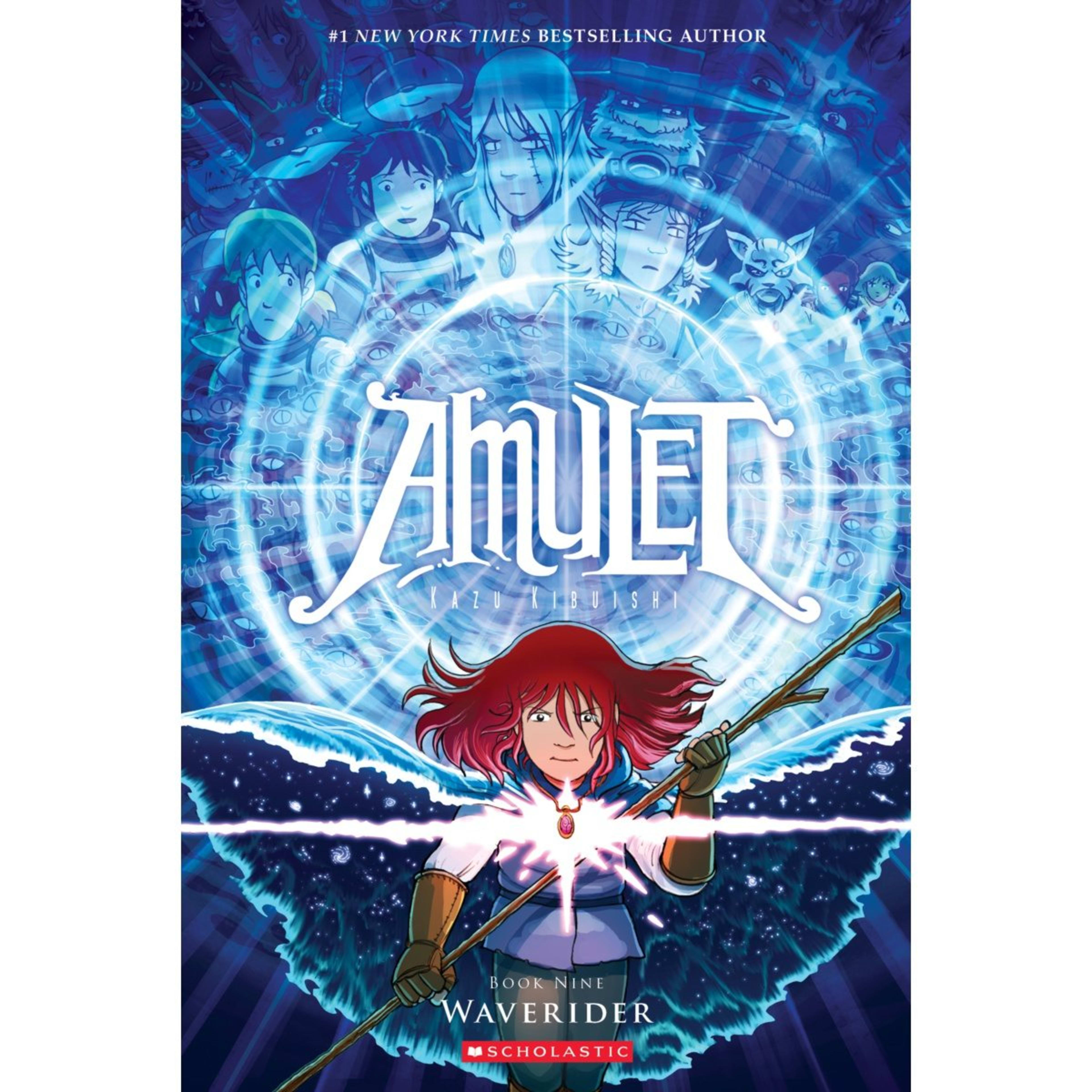 1 Amulet: Waverider by Kazu Kibuishi - Book 9