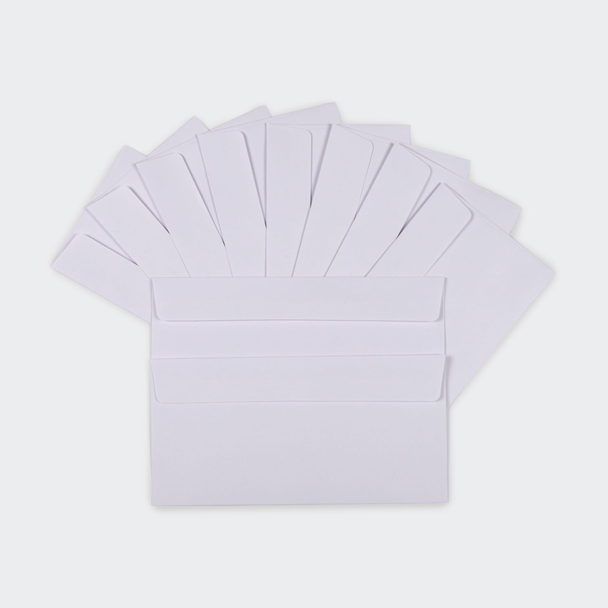 100 Pack DL Peel and Seal Envelopes White Kmart