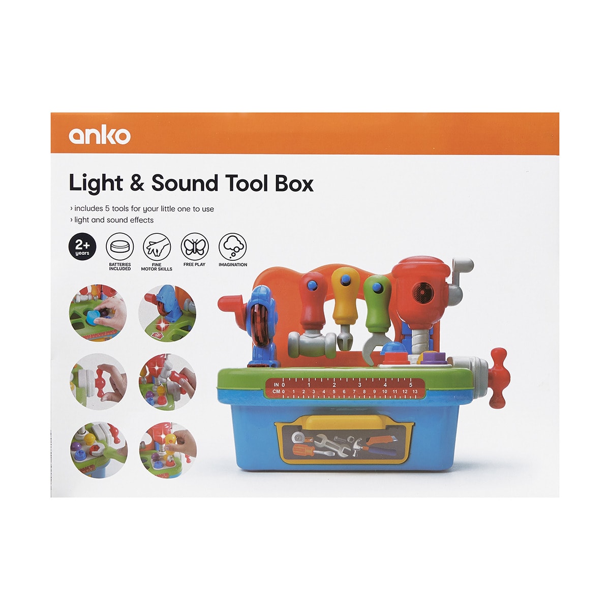 Light & Sound Tool Box Kmart