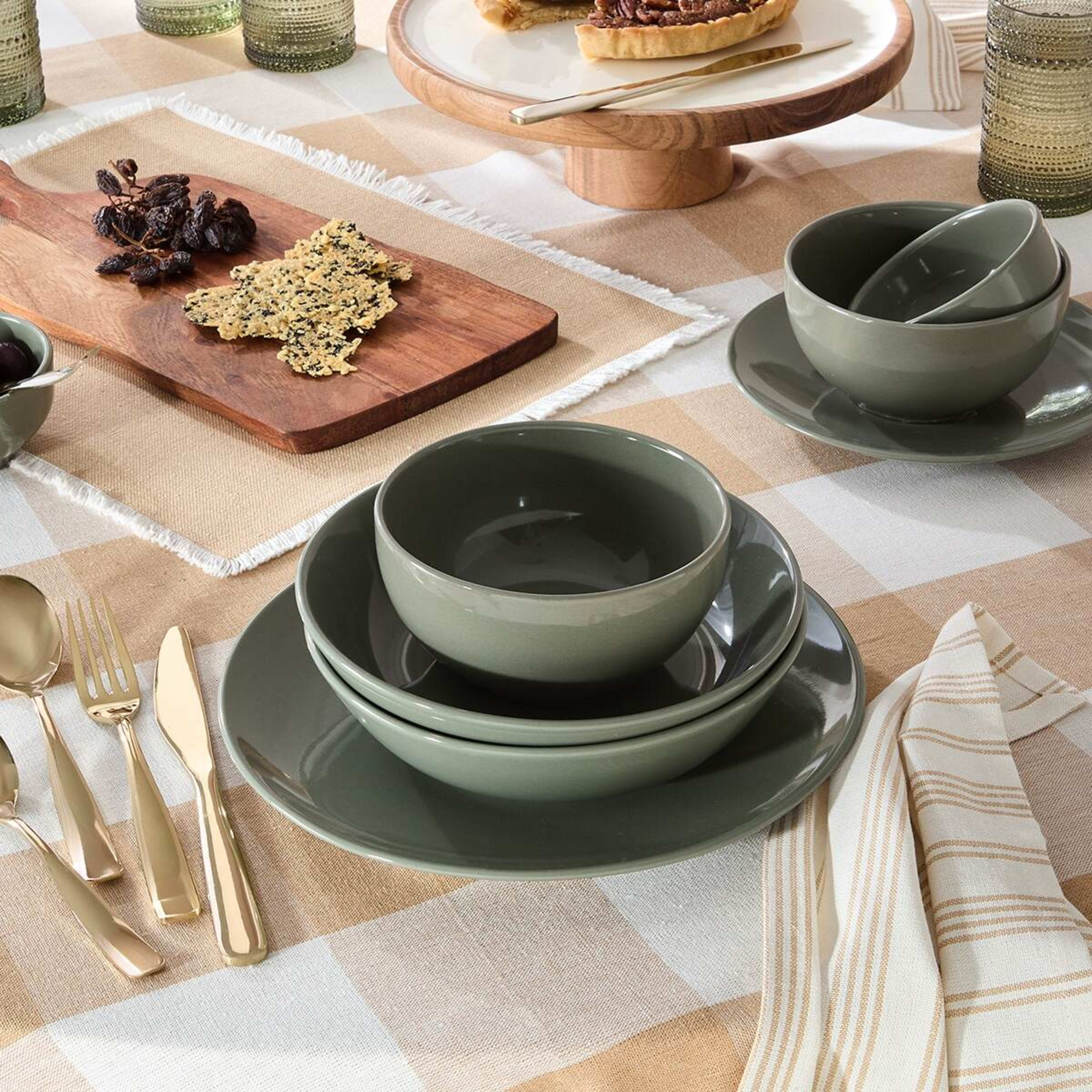6 Olive Dinner Plate, 6 of 6