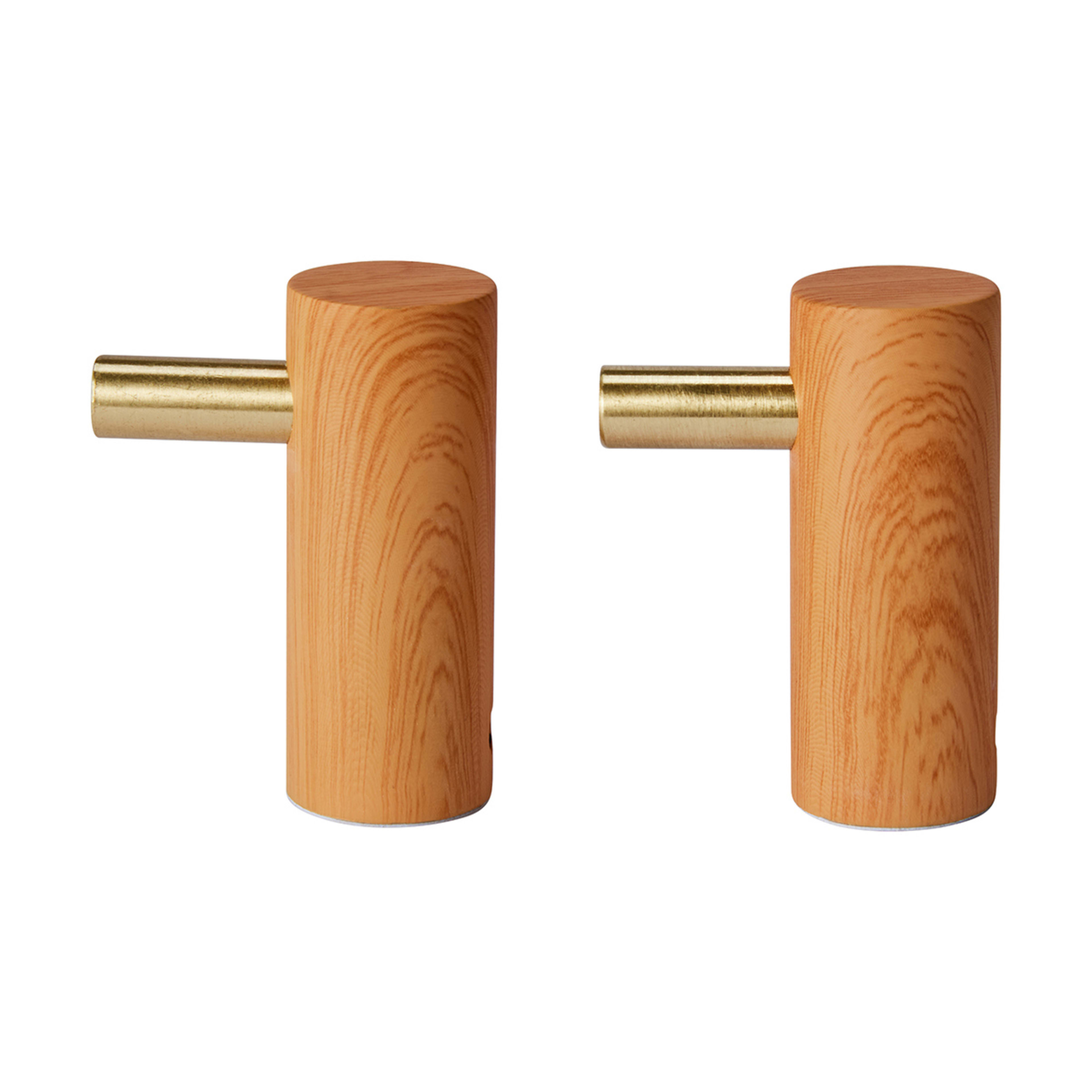 2 Pack Decorative Bath Towel Hooks Gold Look Kmart