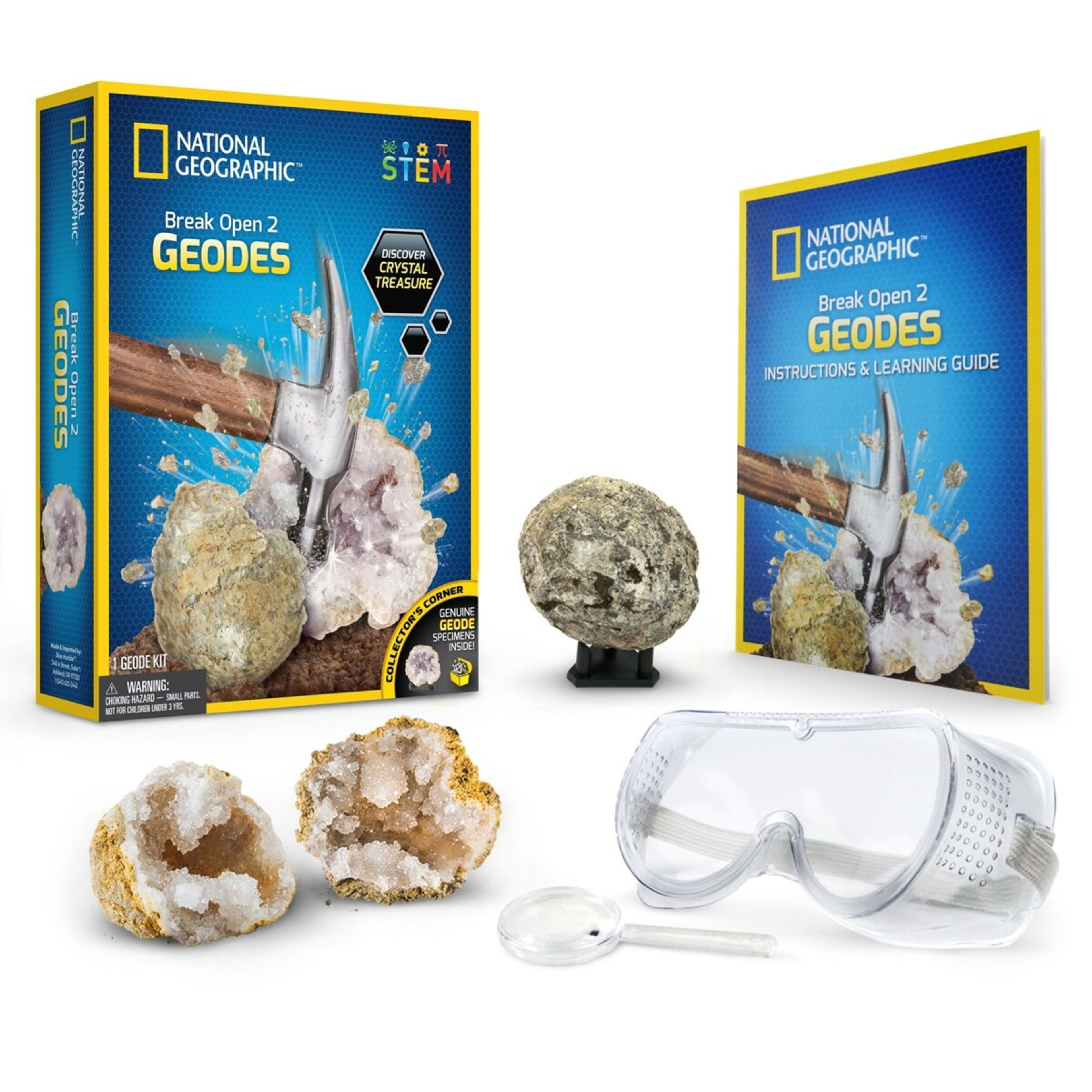 2 National Geographic Break Open 2 Geodes Kit, 2 of 3