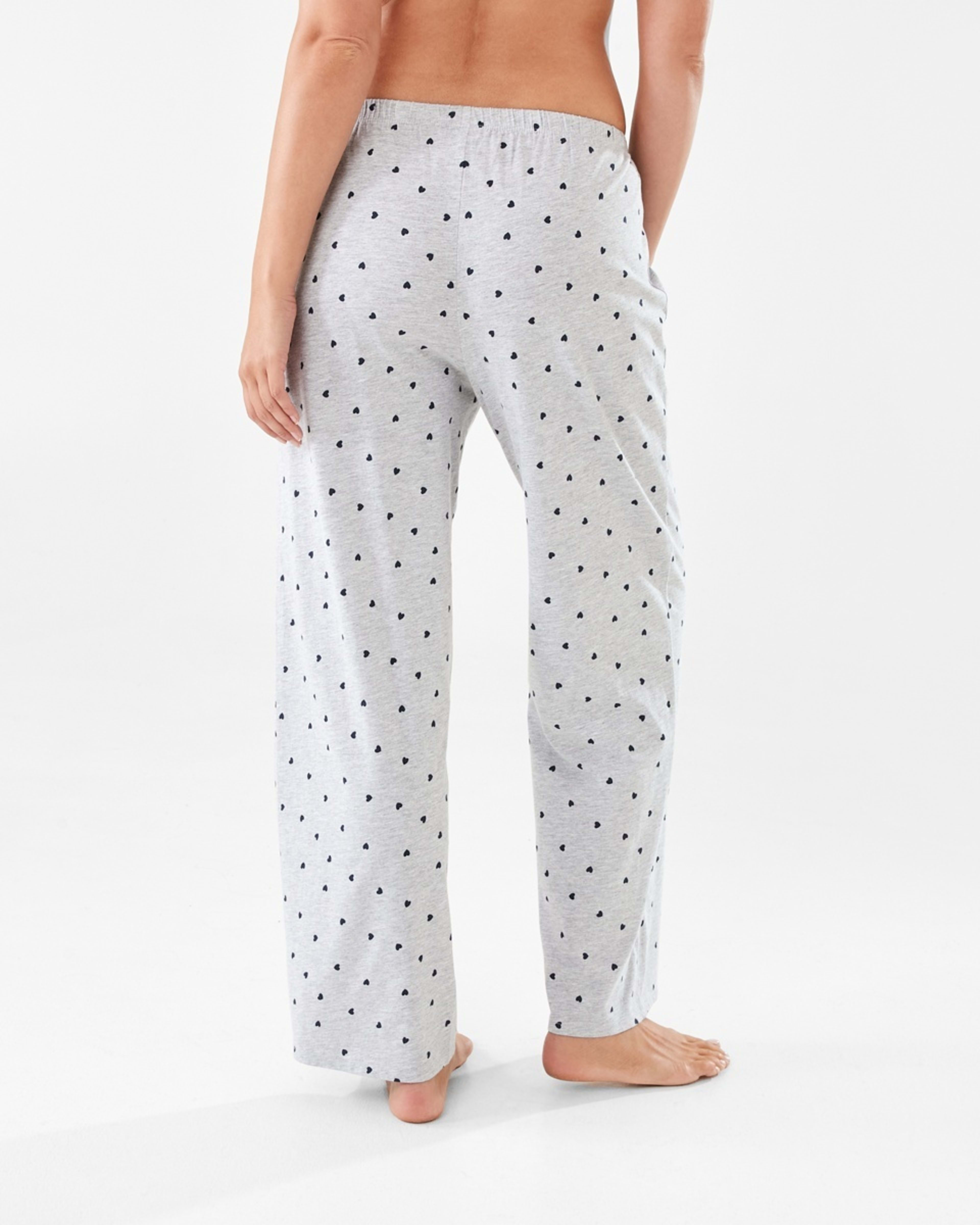 3 Printed Knit Pants Nvy Heart, 3 of 4