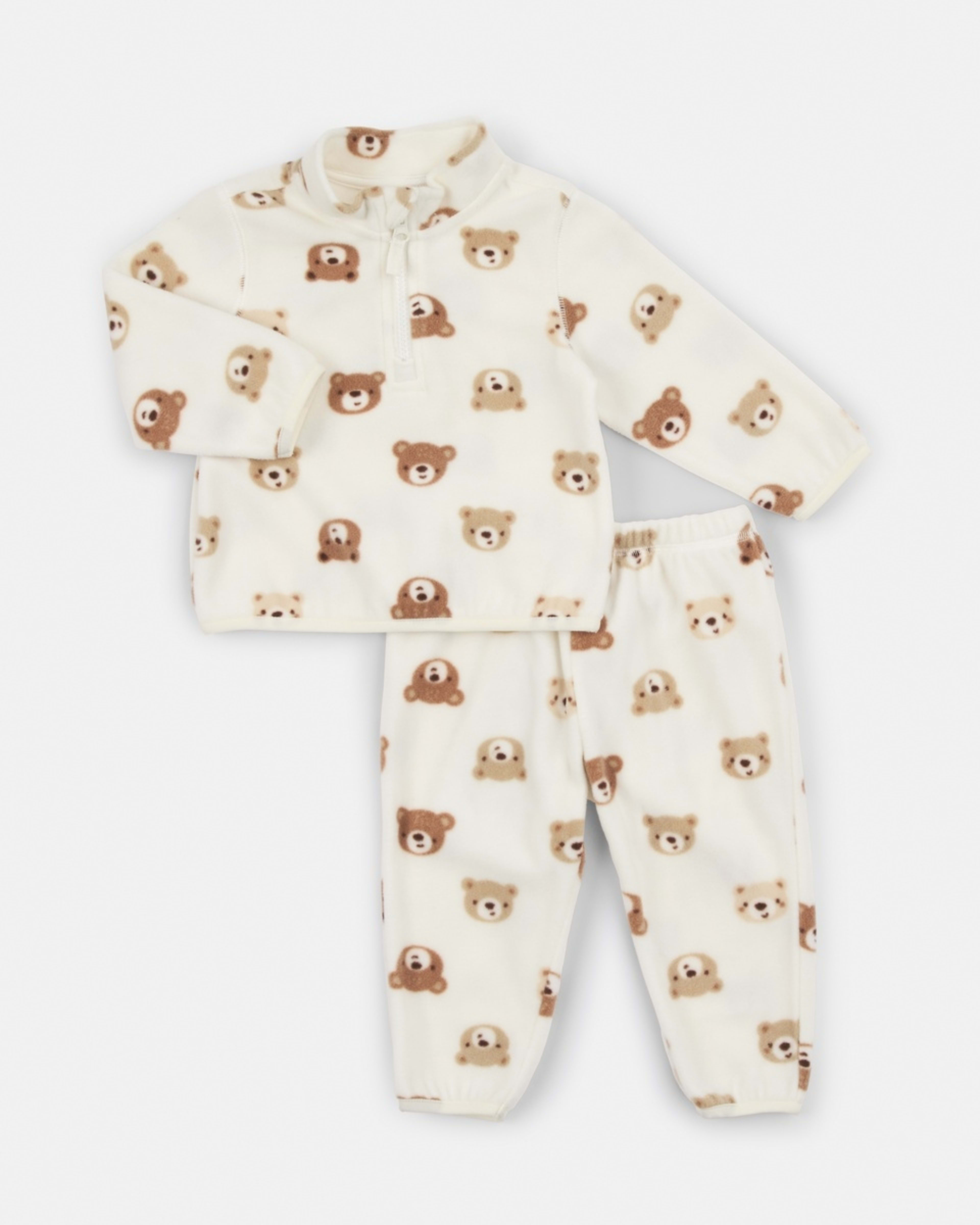 1 Polar Fleece Set Bge Teddy