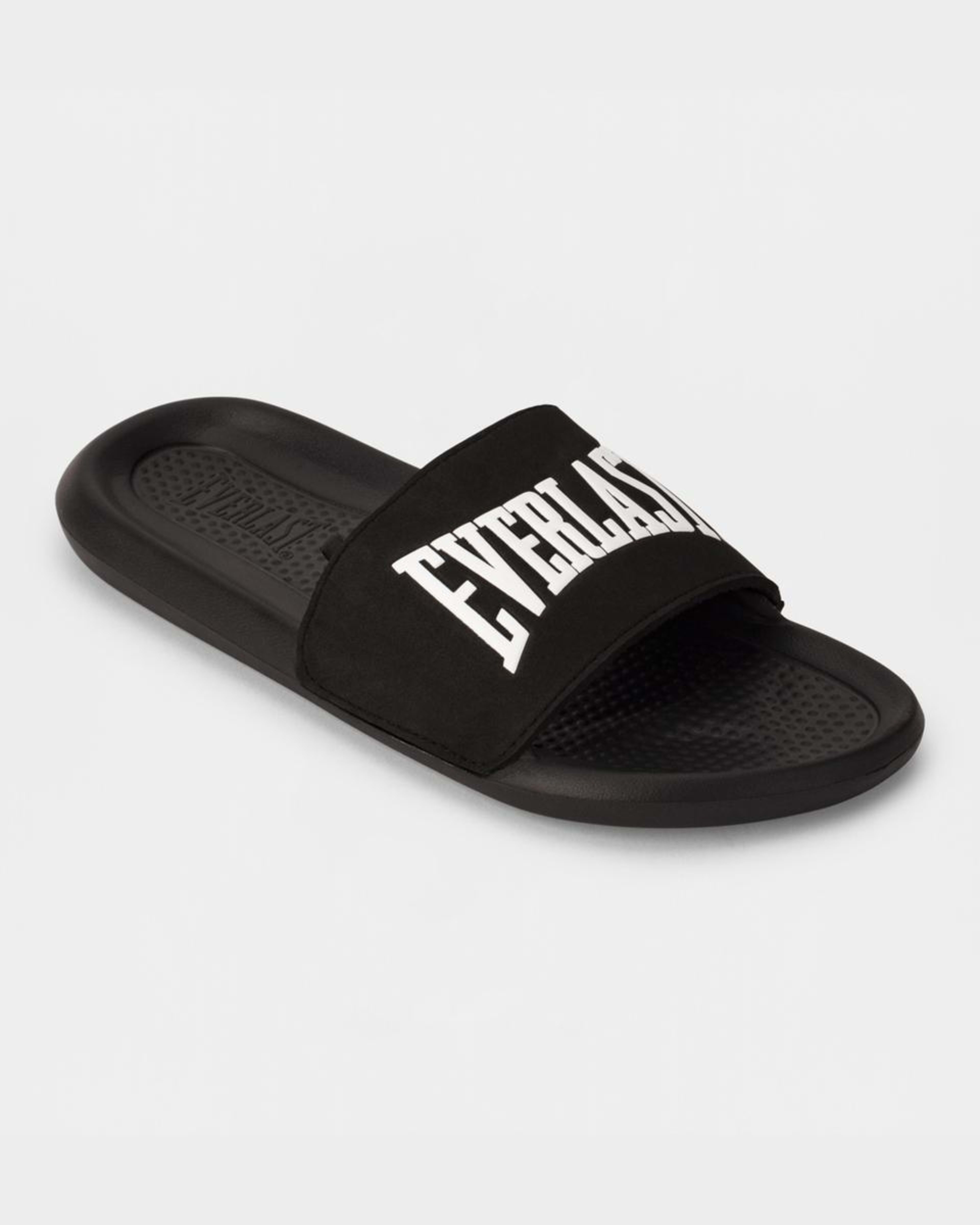 1 Everlast Mens Stirling Slides Blk Wht