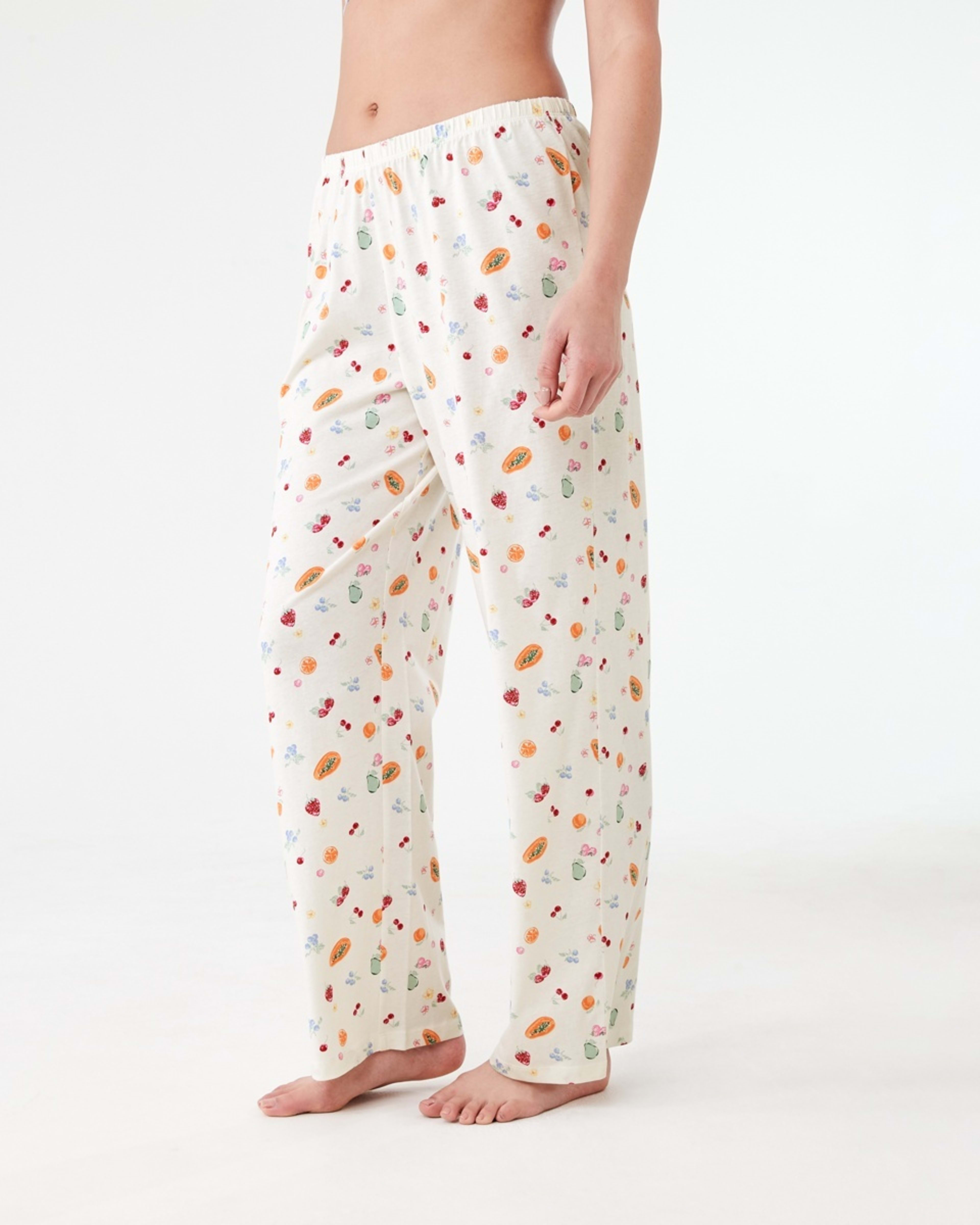 2 Print Knit Pants FRUIT SALAD WHISPER WHITE, 2 of 4