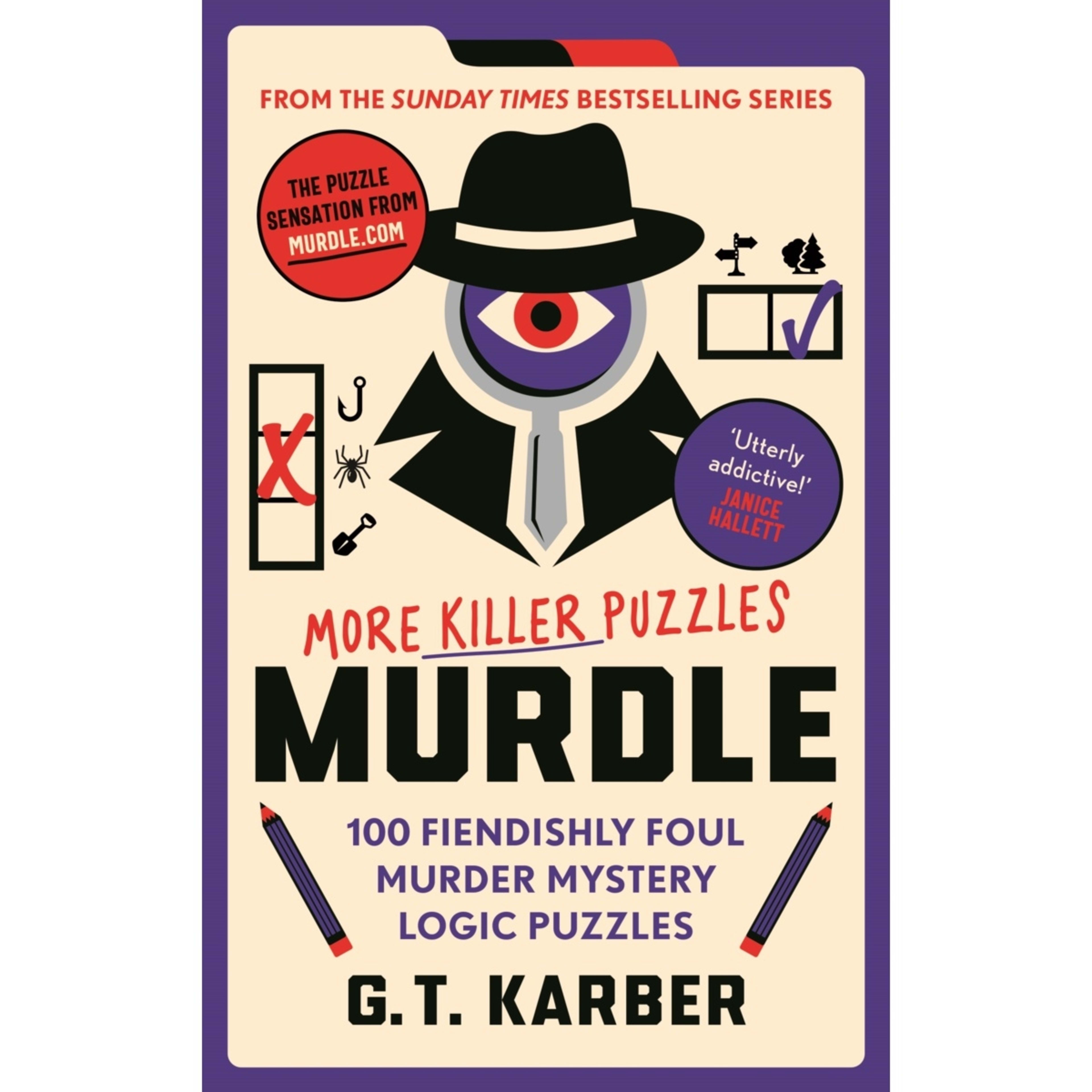 1 Murdle: More Killer Puzzles by G. T. Karber - Book