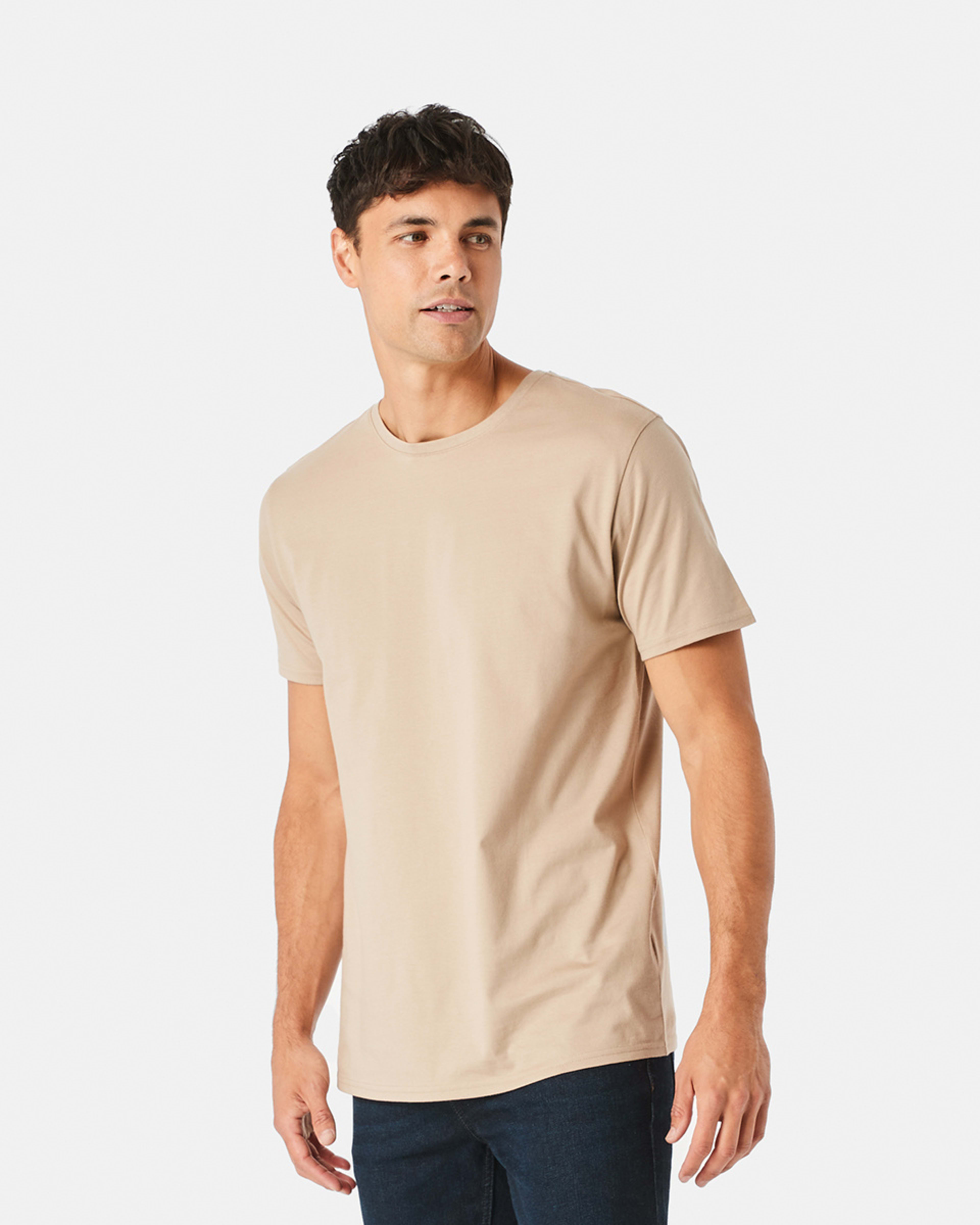 Australian Cotton Crew Neck T-shirt - Kmart NZ