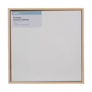 12in. x 12in. Stretched Canvas with Wood Frame - Kmart