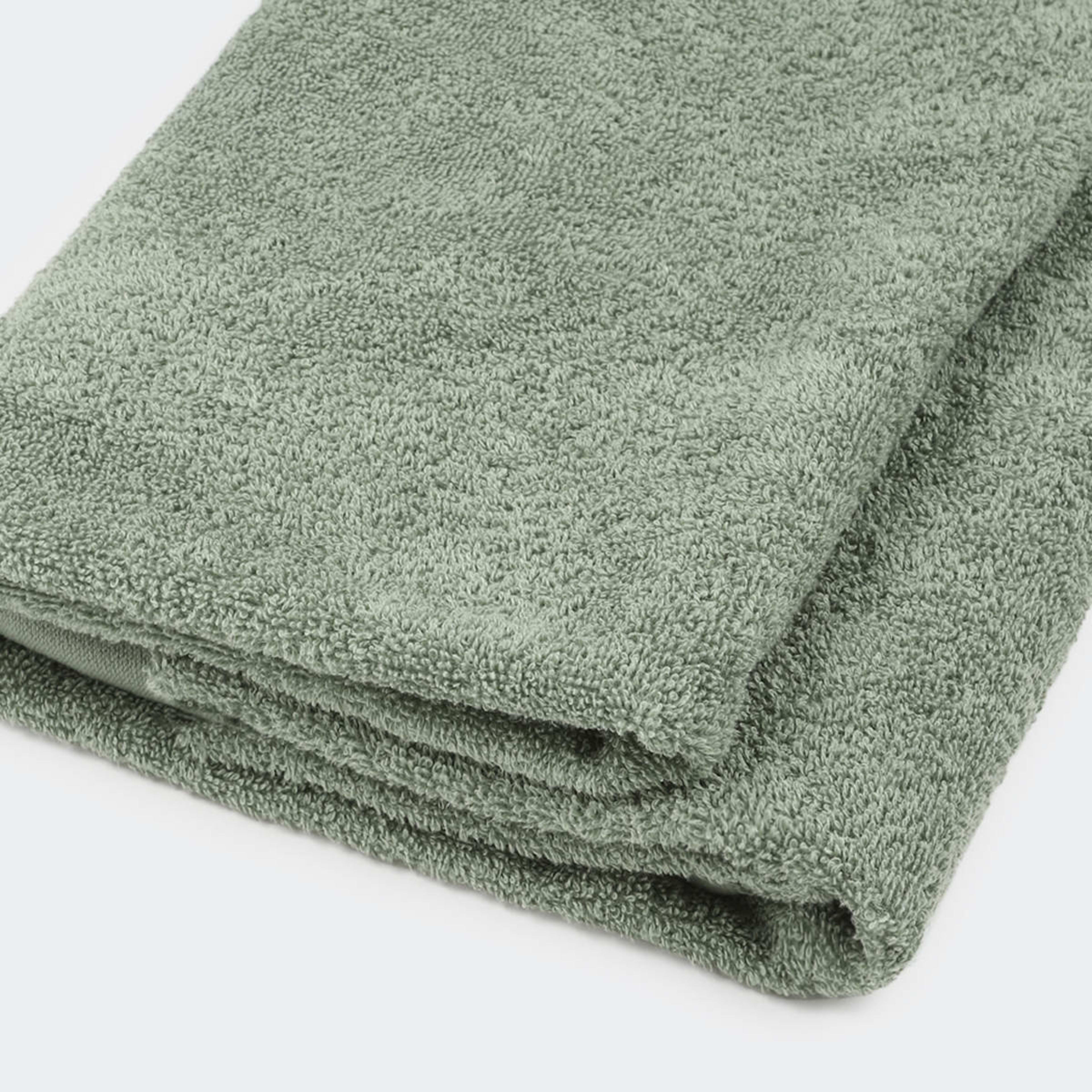 Malmo Cotton Bath Towel Moss Kmart
