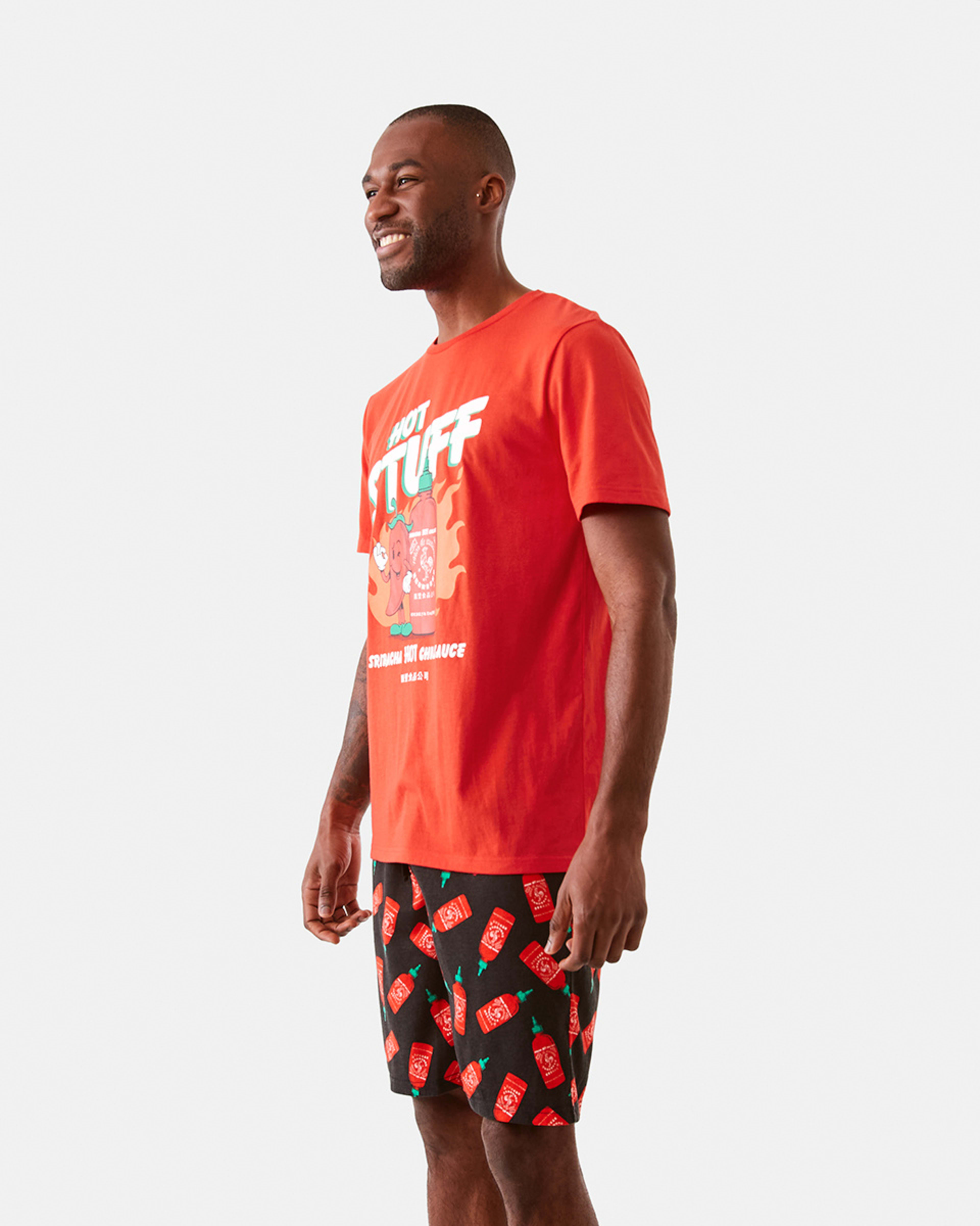 2 License Short Sleeve Pyjama Set Sriracha, 2 of 8