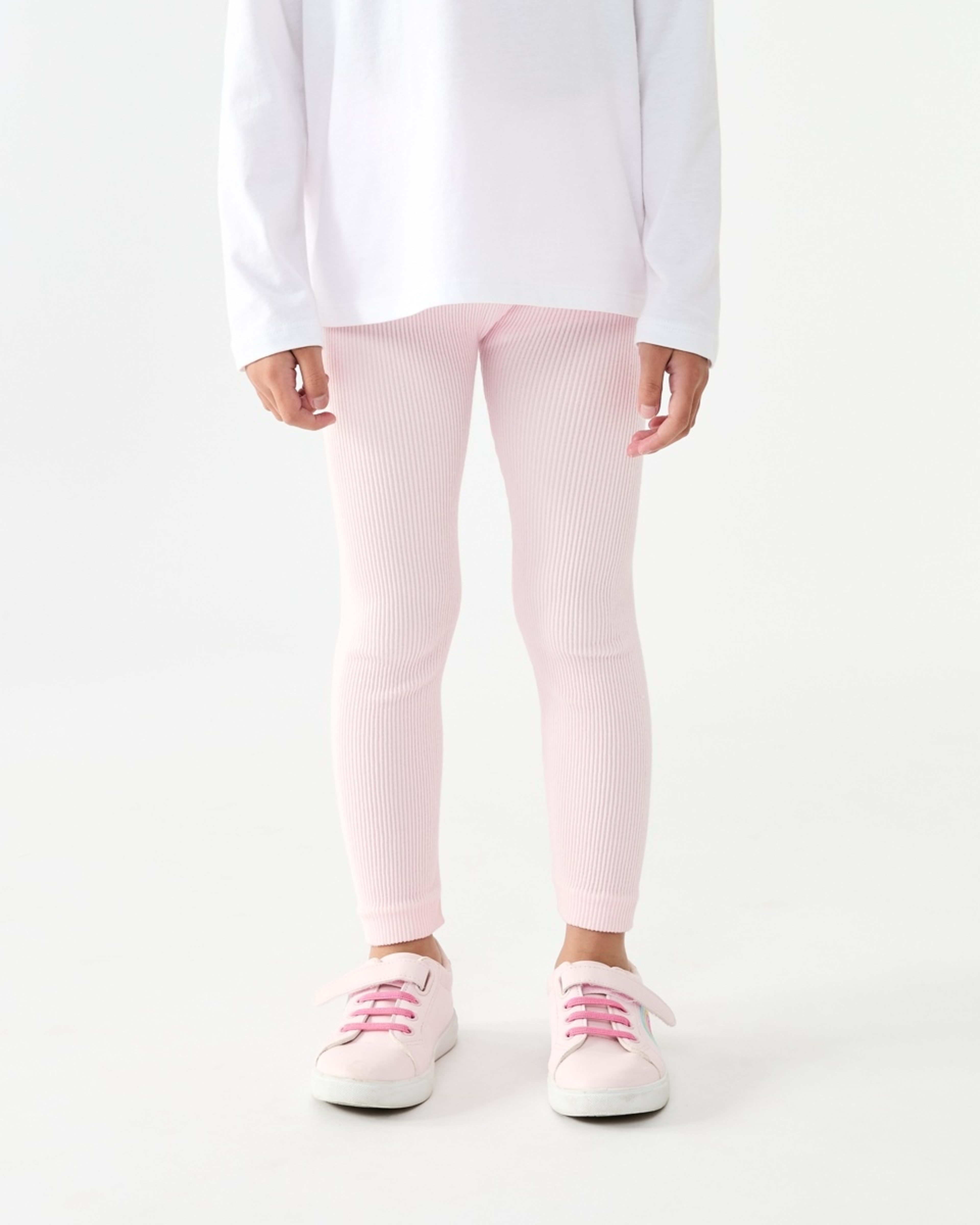 1 Rib Leggings Fare Pink, 1 of 7