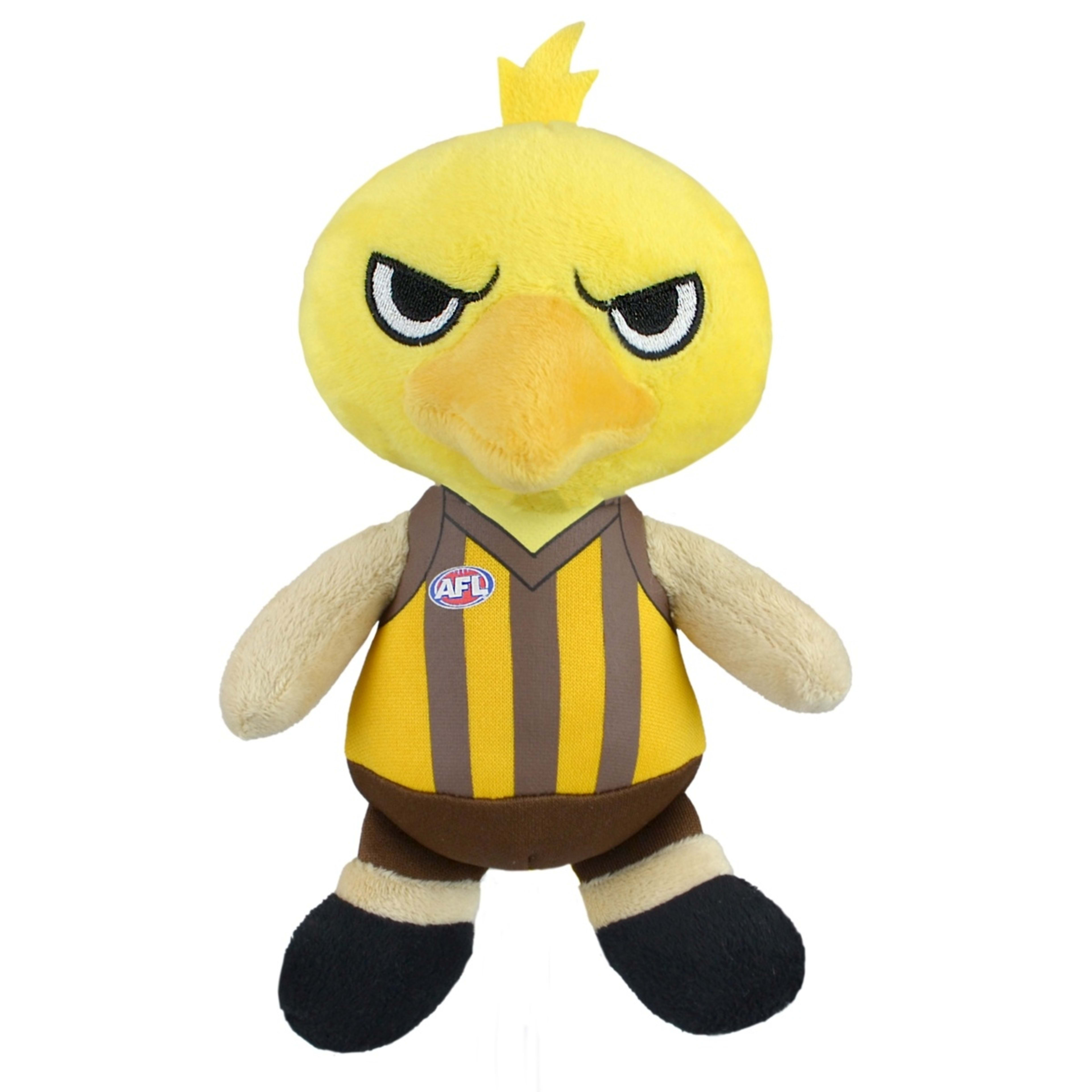 1 AFL Hawthorn Hawks Plush Rascal Mascot