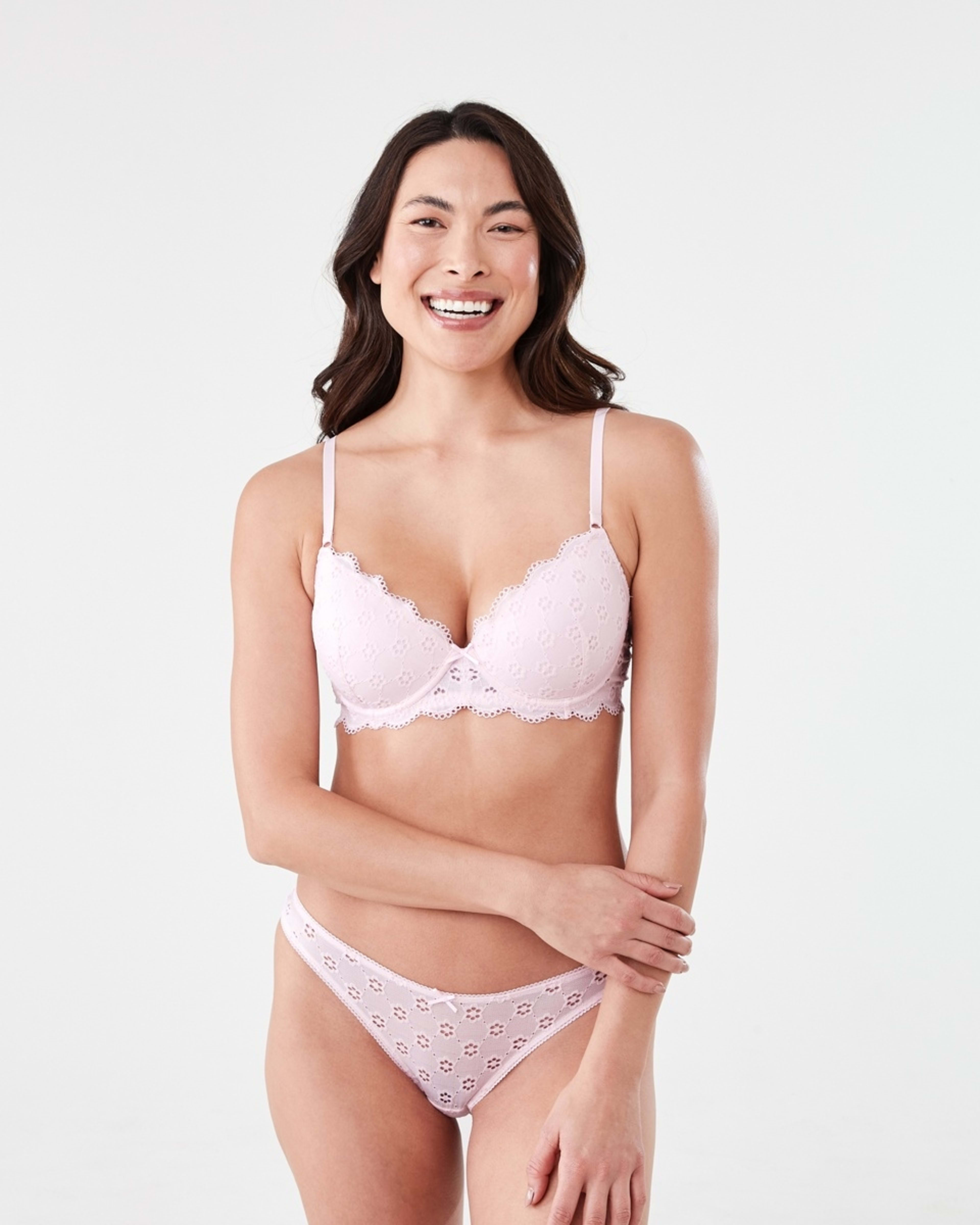 7 Co-ordinated Broderie T-shirt Bra BALLERINA, 7 of 7