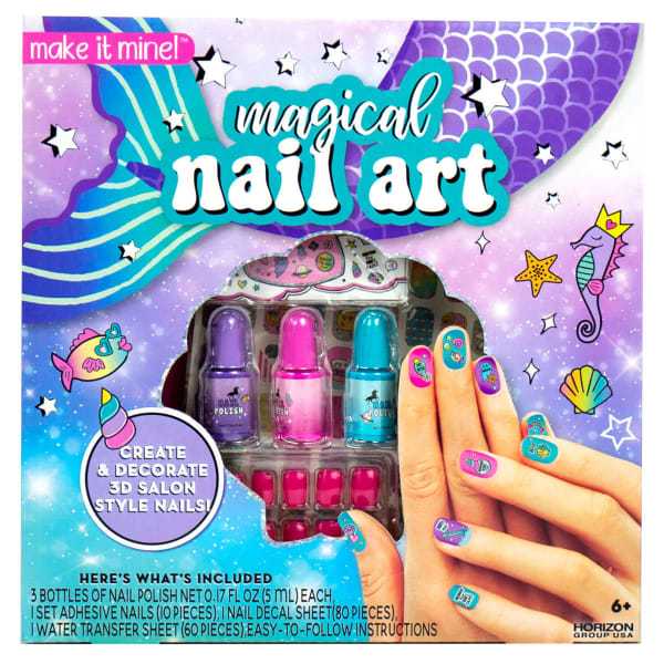 Make It Mine! Magical Nail Art Set - Kmart Make It Mine! Magical Nail Art Set - Kmart