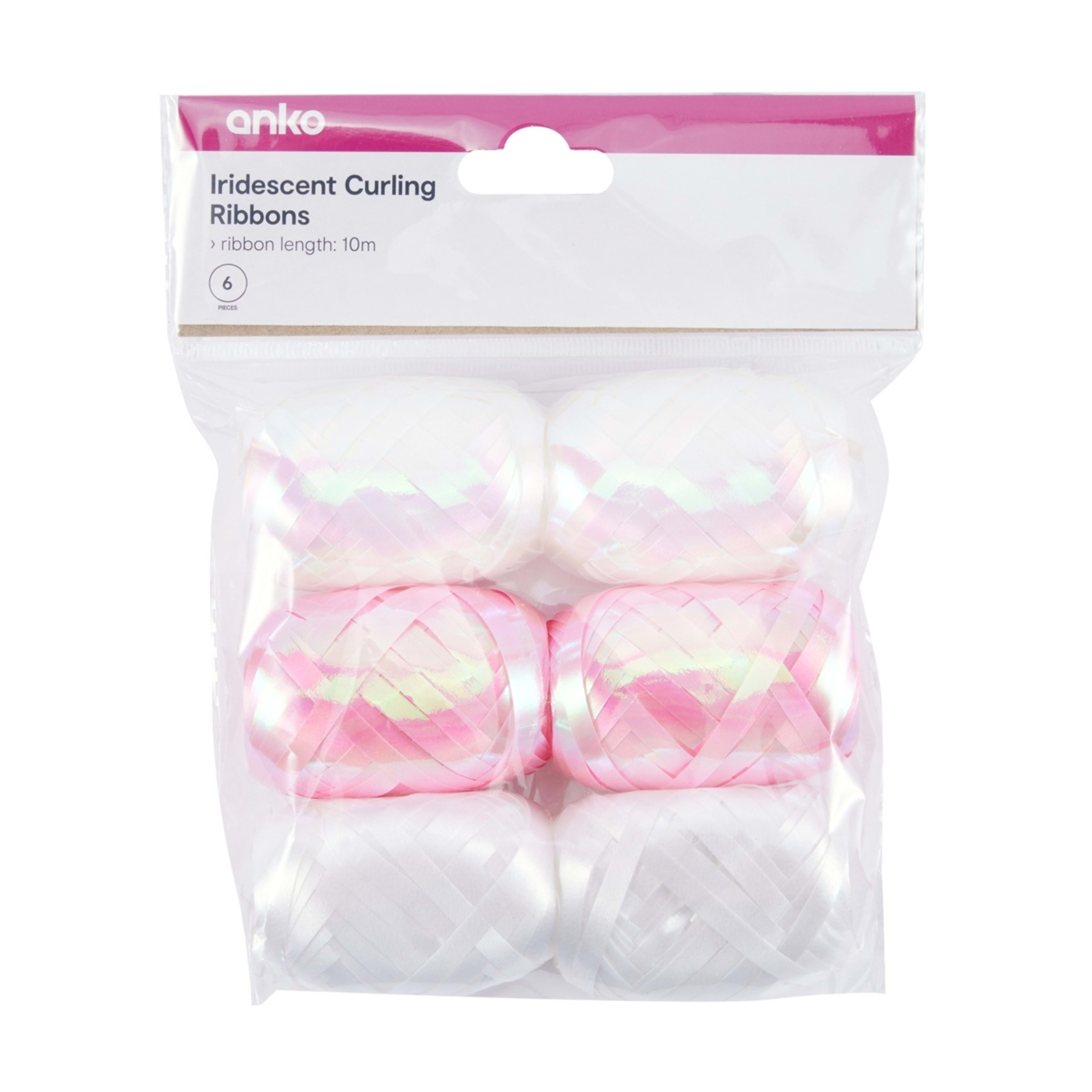 4 6 Piece Curling Ribbons - Iridescent, 4 of 4
