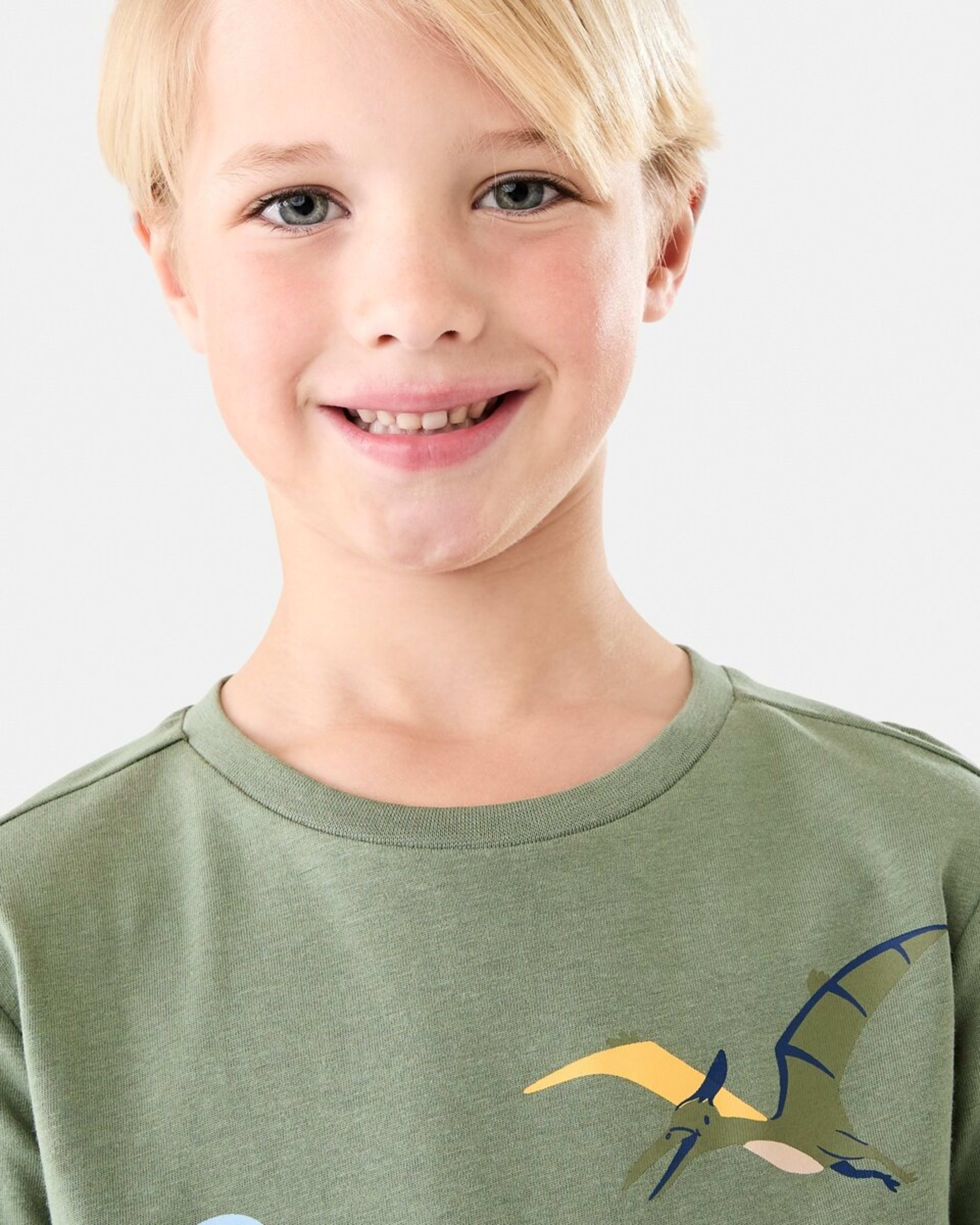 3 Long Sleeve Print T-shirt Gre Dinola, 3 of 8