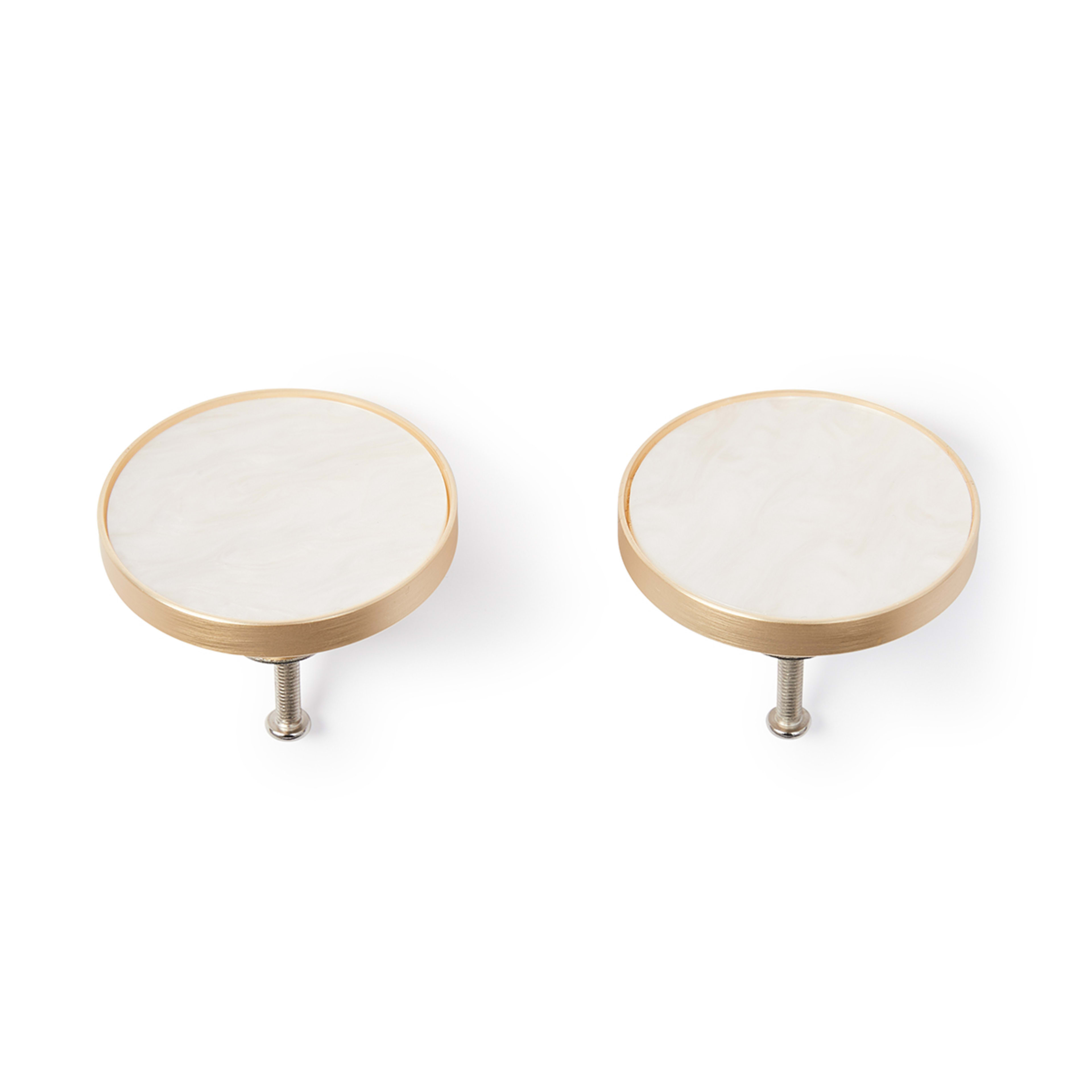 2 Pack Grey Swirl Handles Kmart