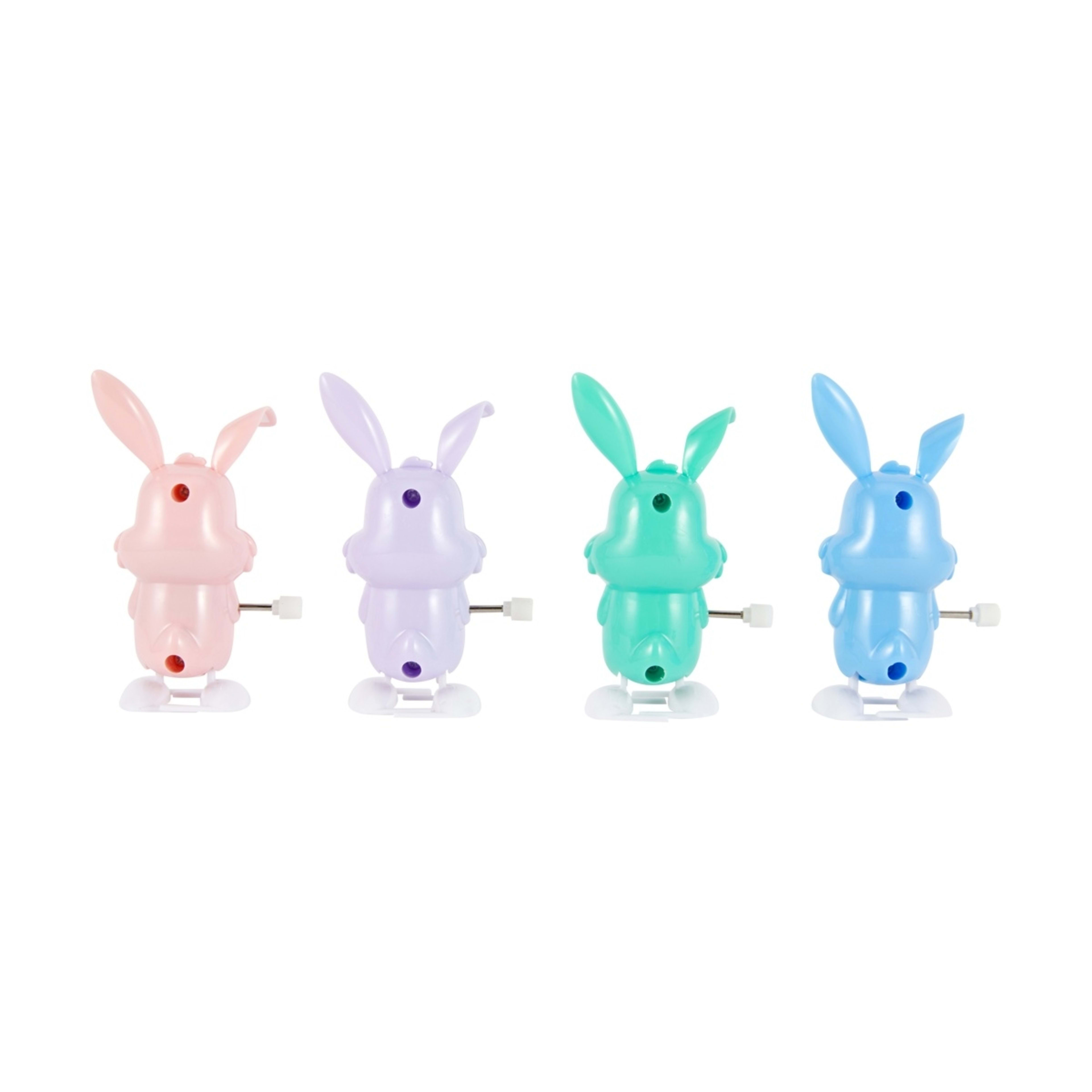 3 Wind-Up Easter Bunny - Assorted, 3 of 4
