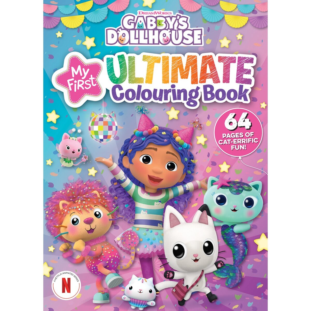 Gabby's Dollhouse My First Ultimate Colouring Book - Kmart