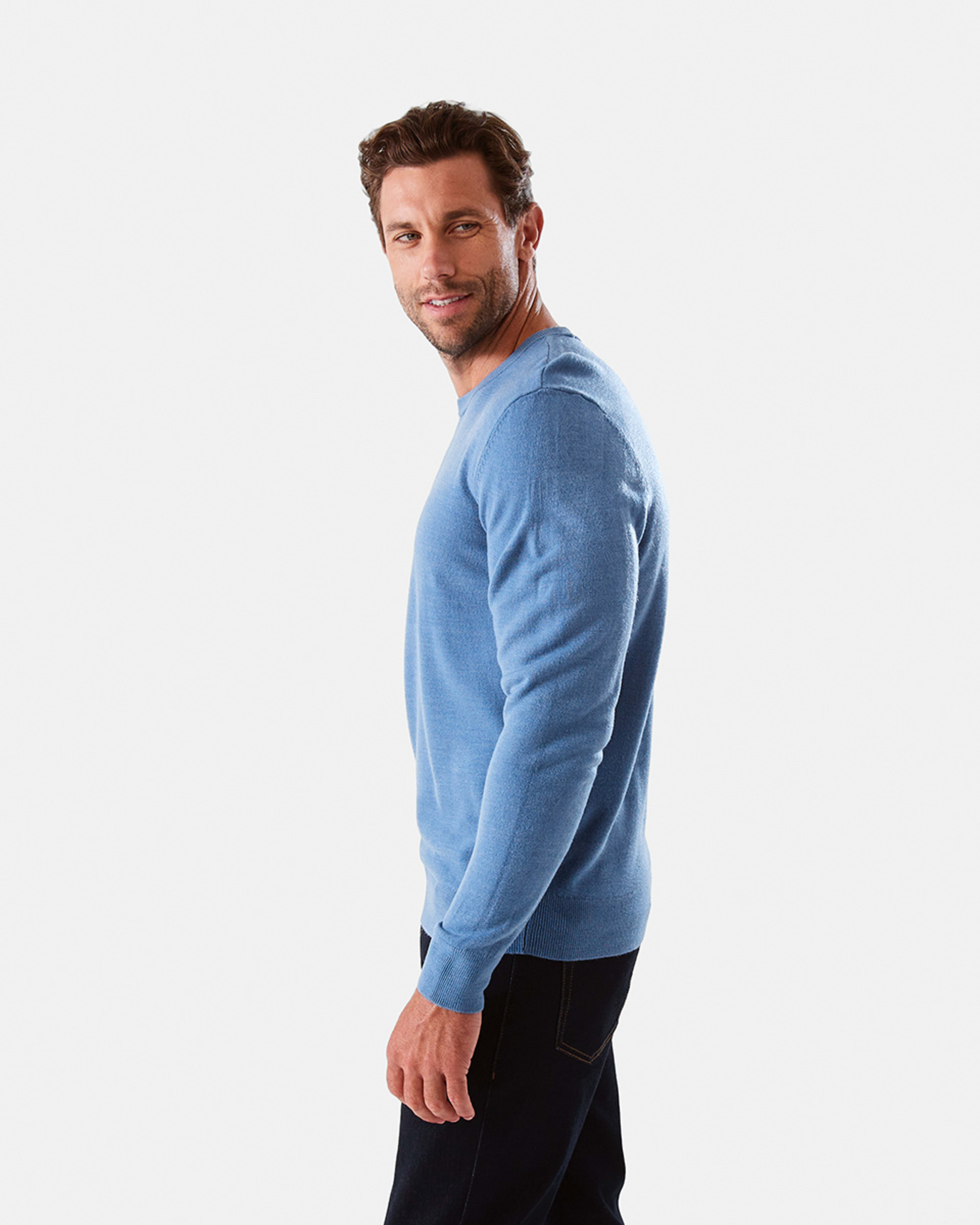 Chris Crew Neck Knit Jumper Kmart
