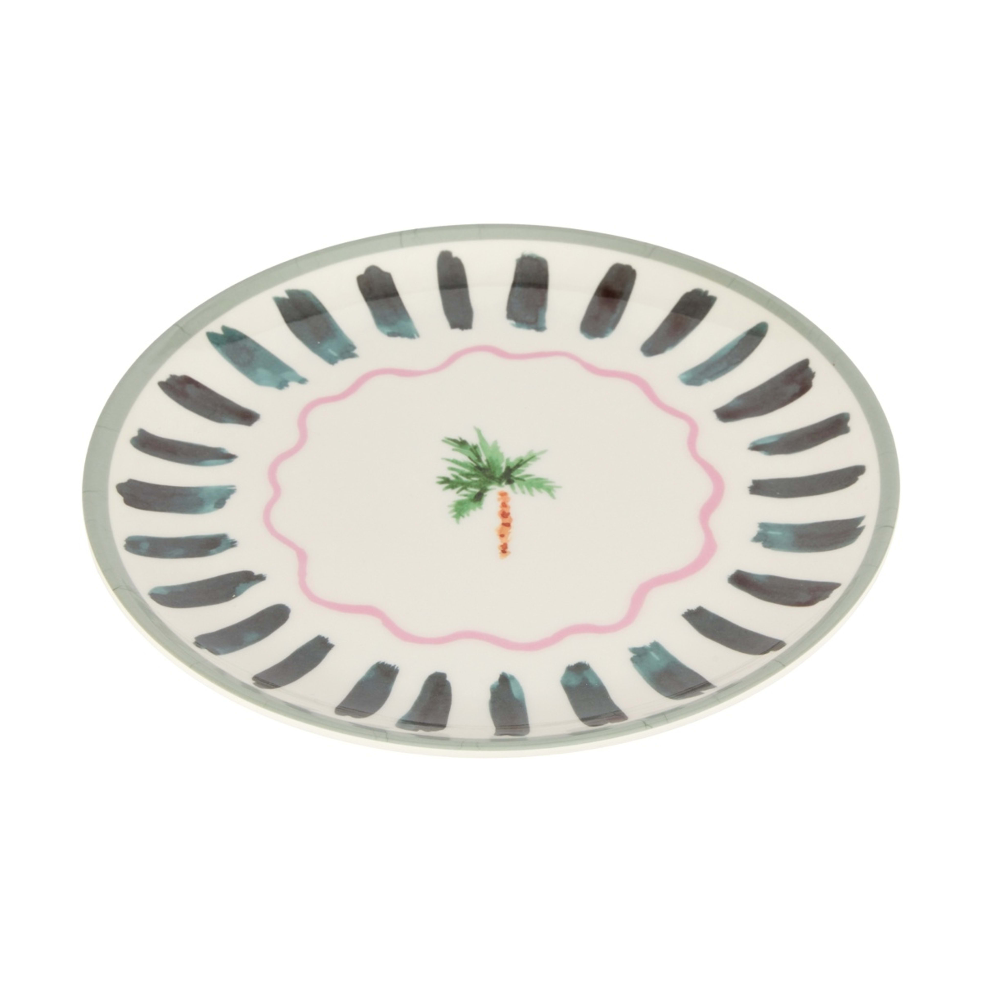 3 4 Pack Tropical Dinner Plates, 3 of 8