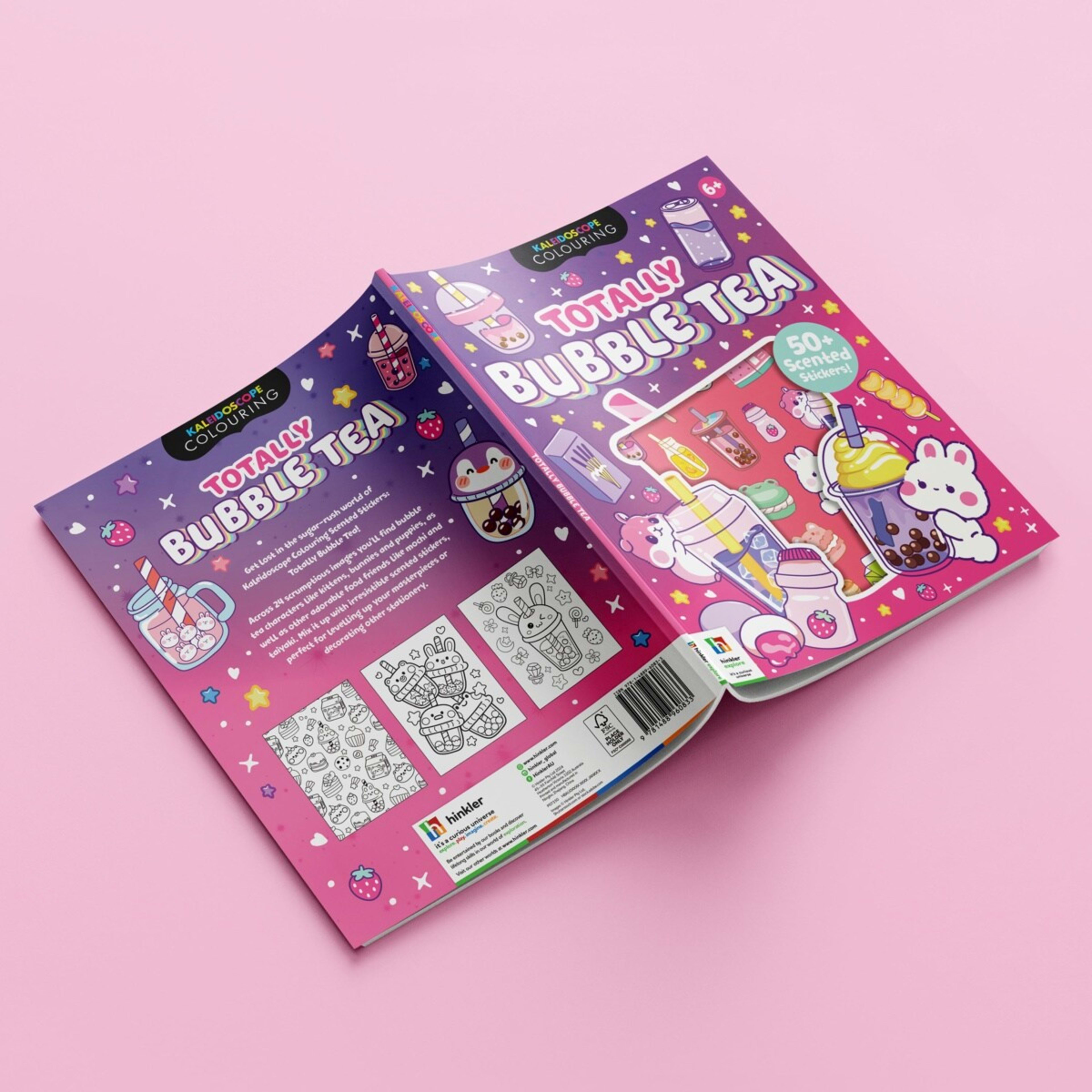 5 Kaleidoscope Colouring: Totally Bubble Tea - Book, 5 of 6